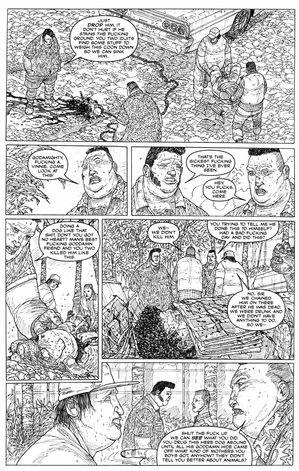 Read online Joe R. Lansdale's By Bizarre Hands comic -  Issue #5 - 18