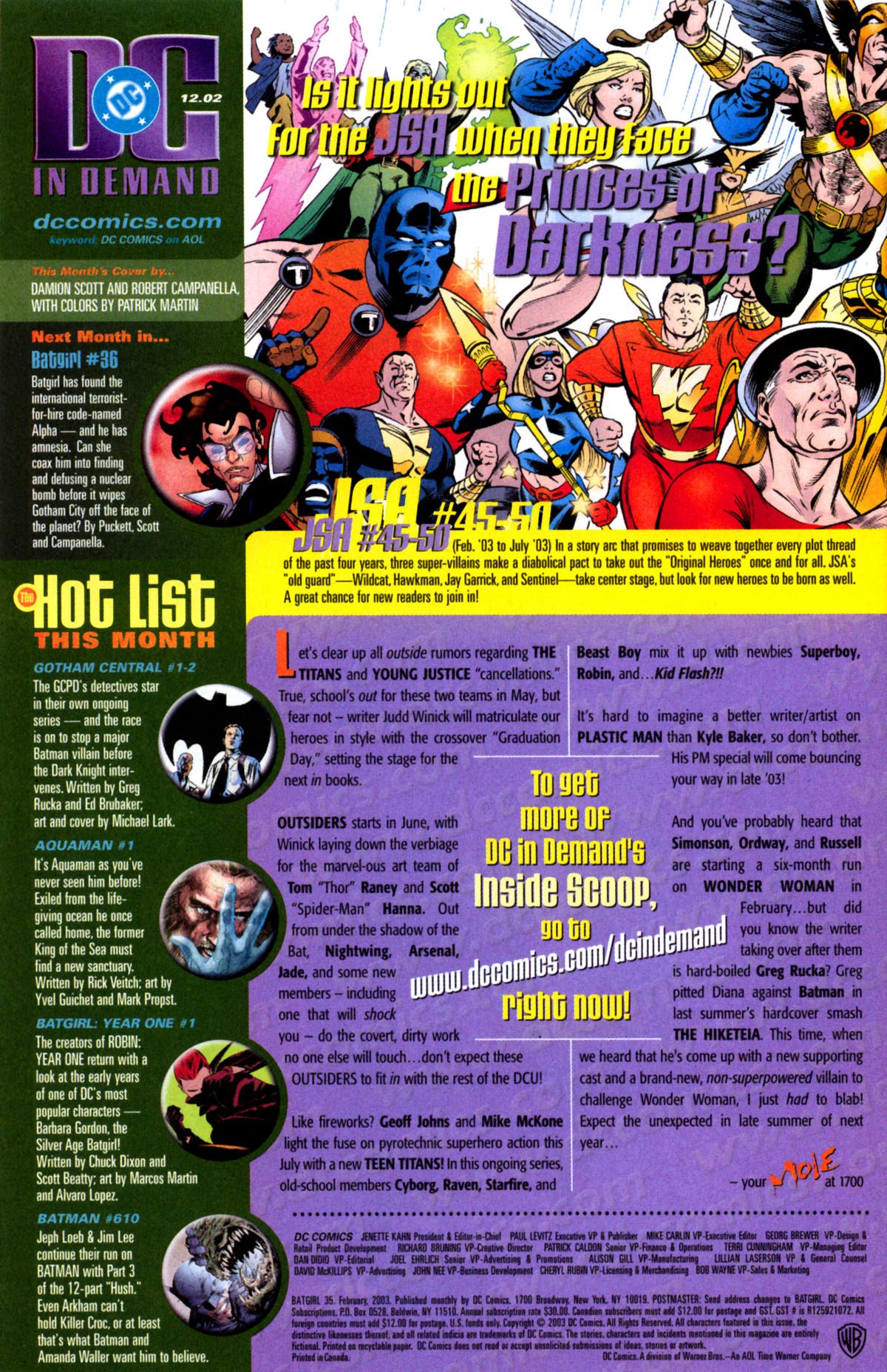 Read online Batgirl (2000) comic -  Issue #35 - 23