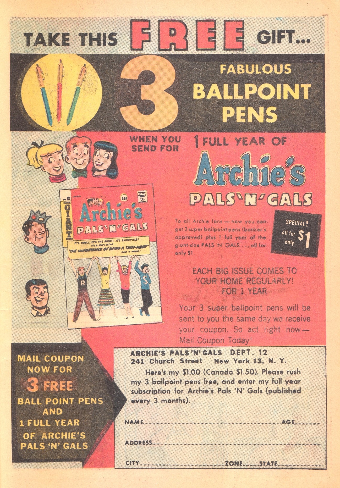 Read online Archie's Pals 'N' Gals (1952) comic -  Issue #12 - 9