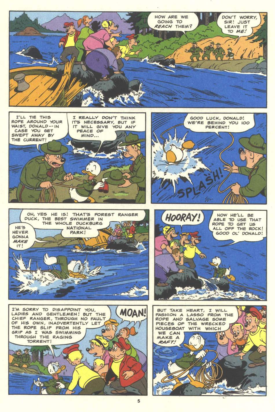 Read online Walt Disney's Comics and Stories comic -  Issue #548 - 8