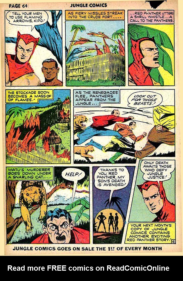 Read online Jungle Comics comic -  Issue #22 - 66