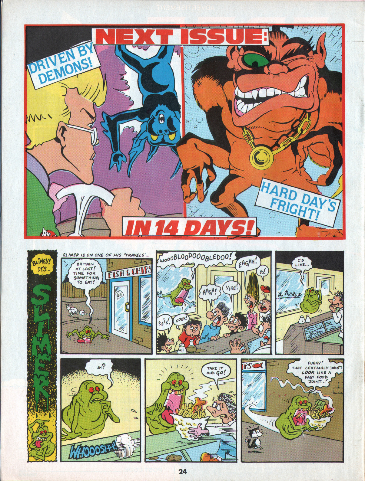 Read online The Real Ghostbusters comic -  Issue #1 - 24