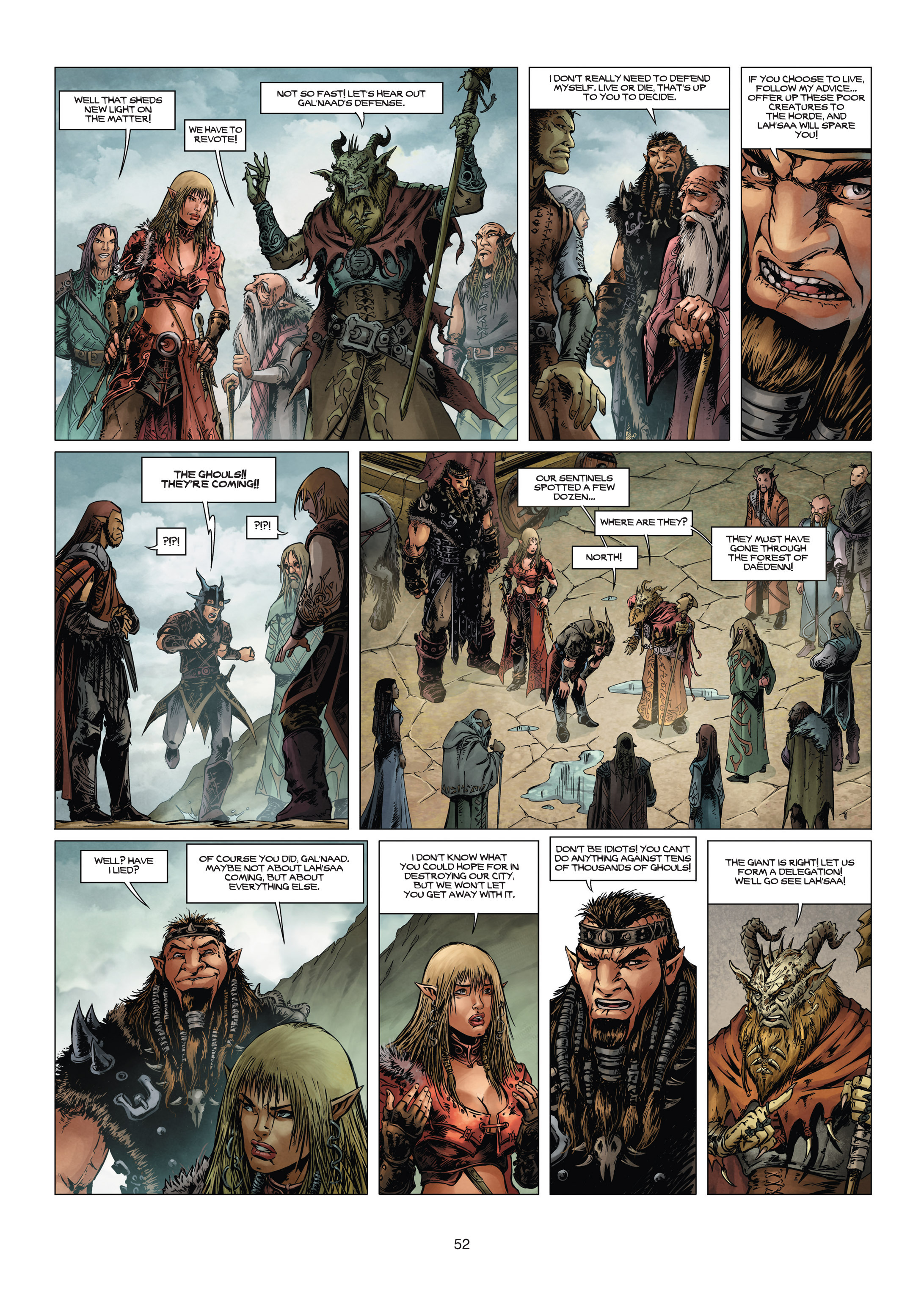 Read online Elves comic -  Issue #14 - 52