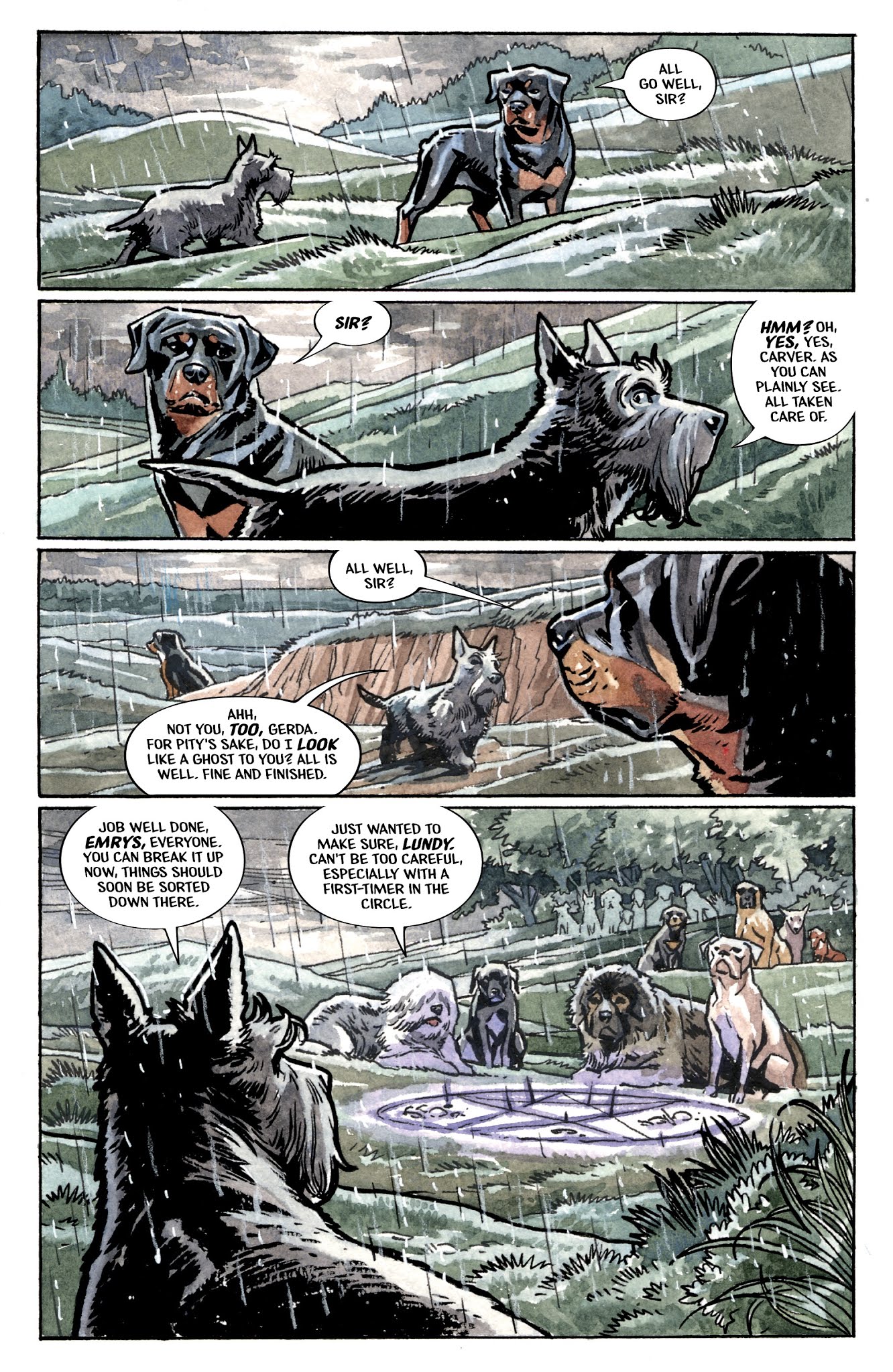 Read online Beasts of Burden: Wise Dogs and Eldritch Men comic -  Issue #1 - 11