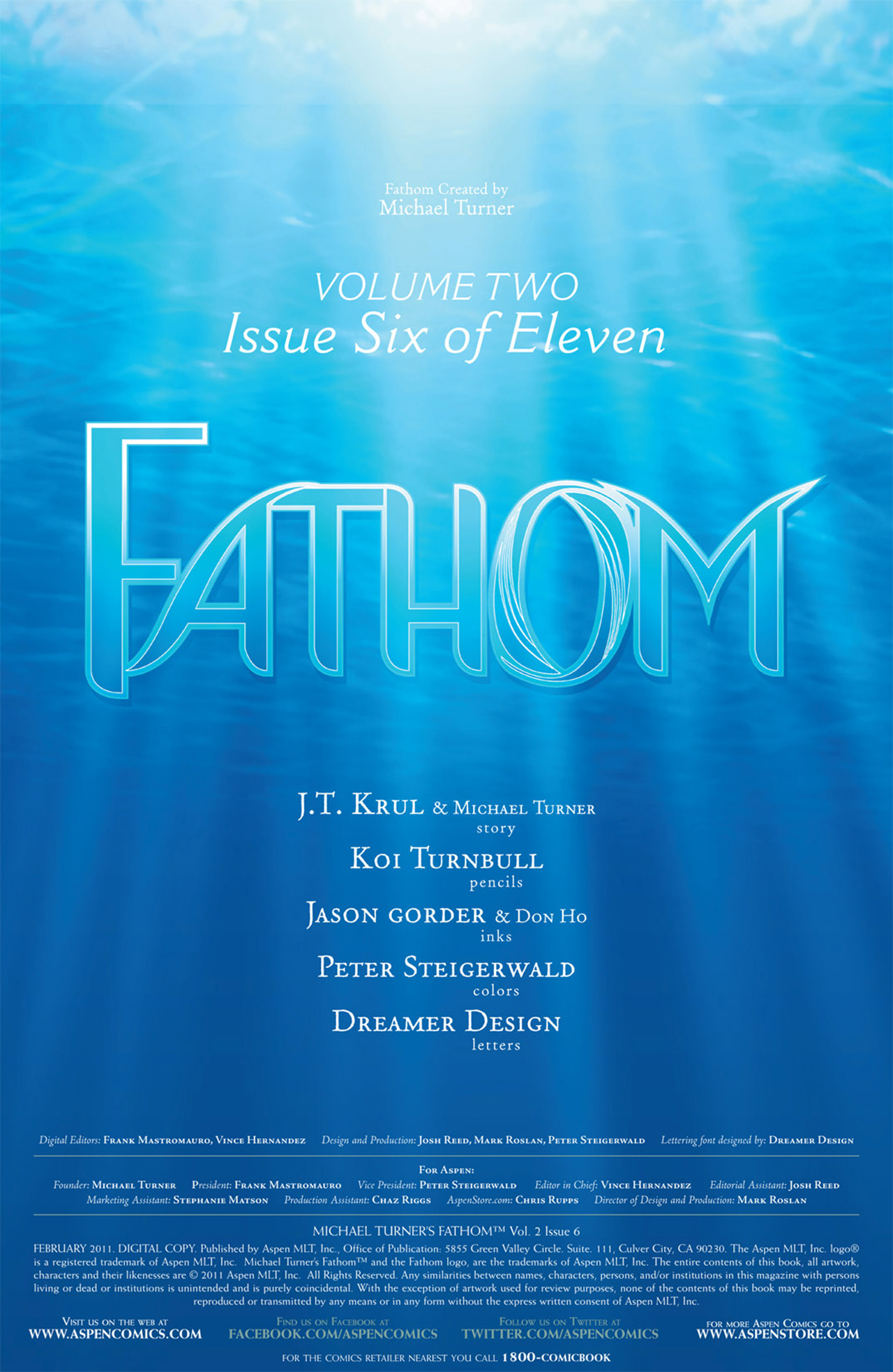 Read online Fathom (2005) comic -  Issue #6 - 2