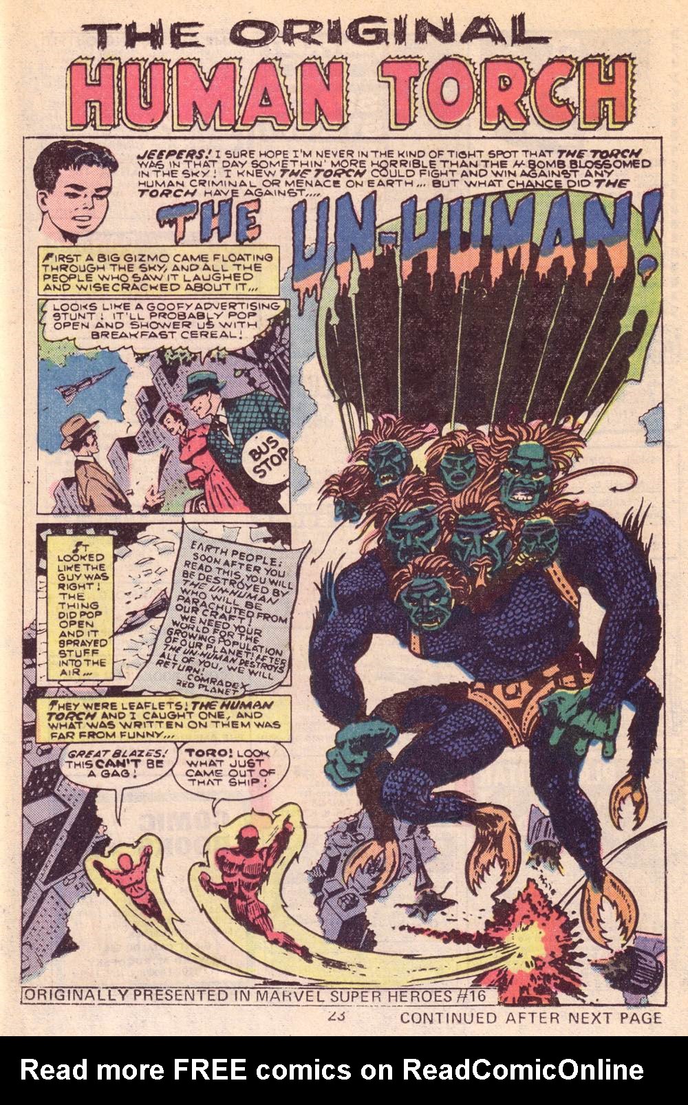 Read online The Human Torch (1974) comic -  Issue #8 - 15