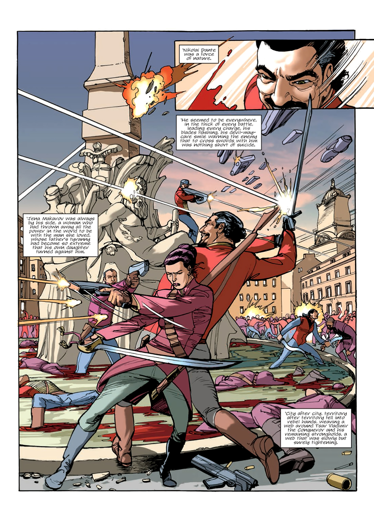 Read online Nikolai Dante comic -  Issue # TPB 9 - 133