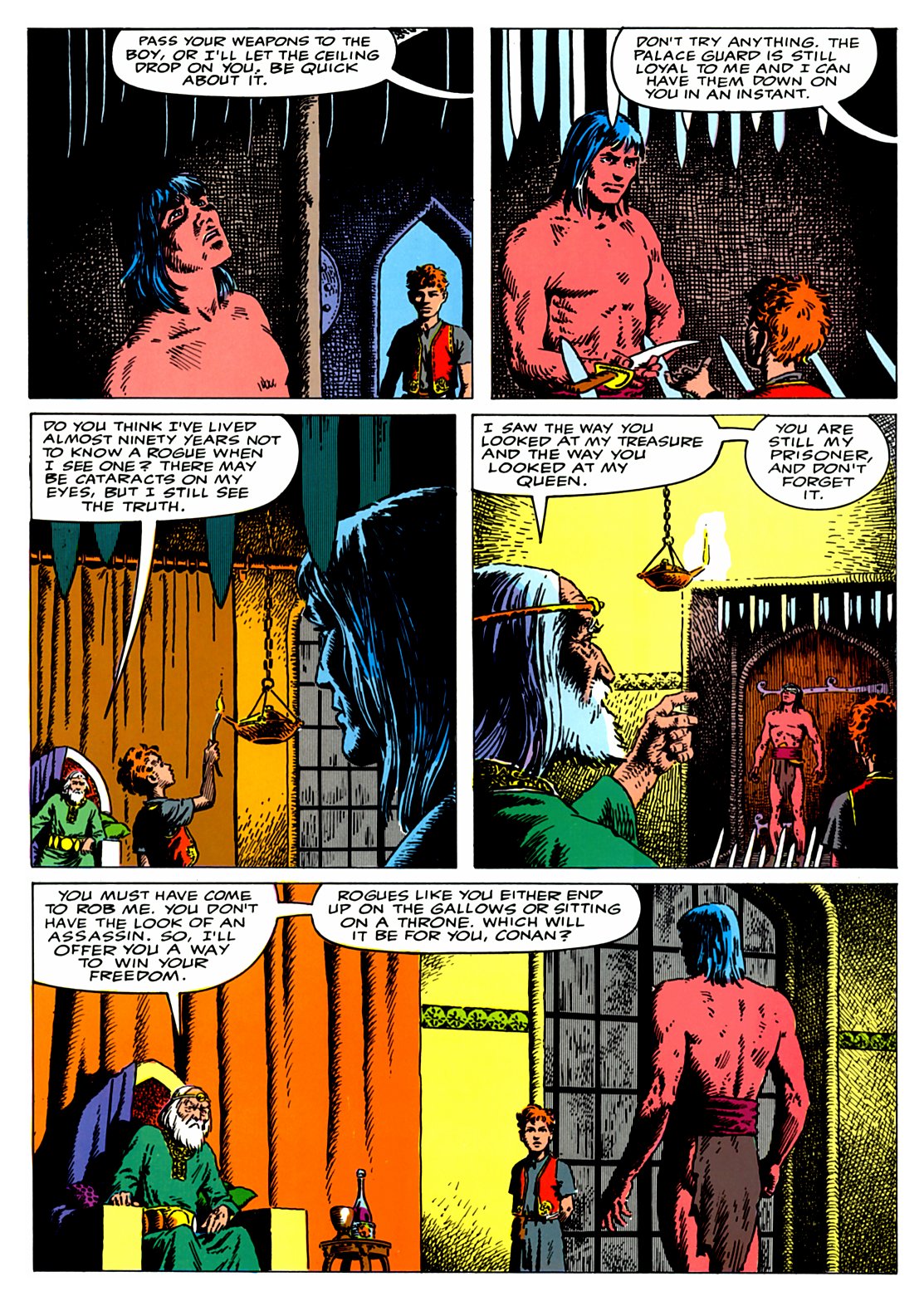 Read online Marvel Graphic Novel comic -  Issue #28 - Conan - The Reaver - 30