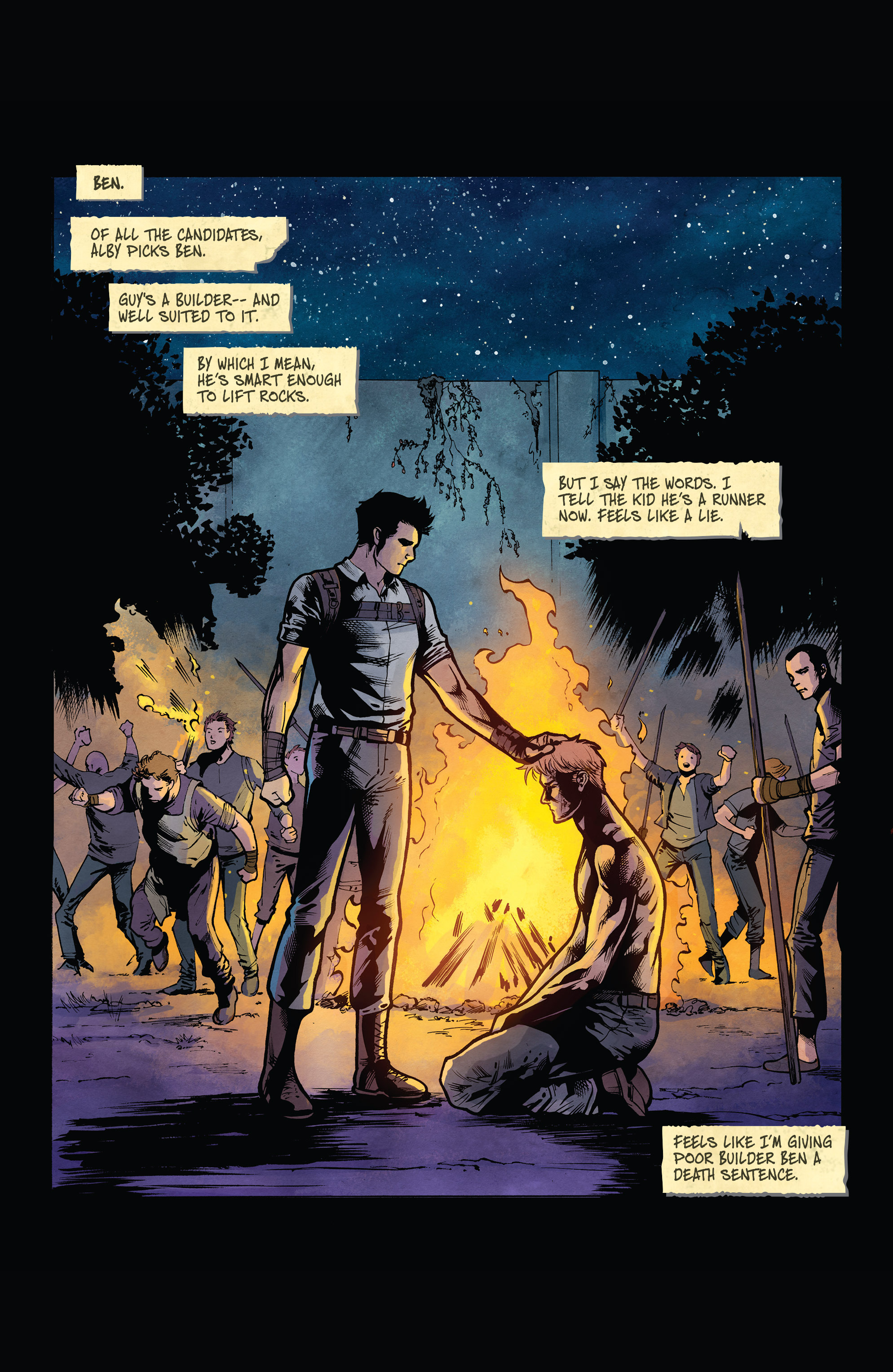 Read online Maze Runner: The Scorch Trials Official Graphic Novel Prelude comic -  Issue # TPB - 13