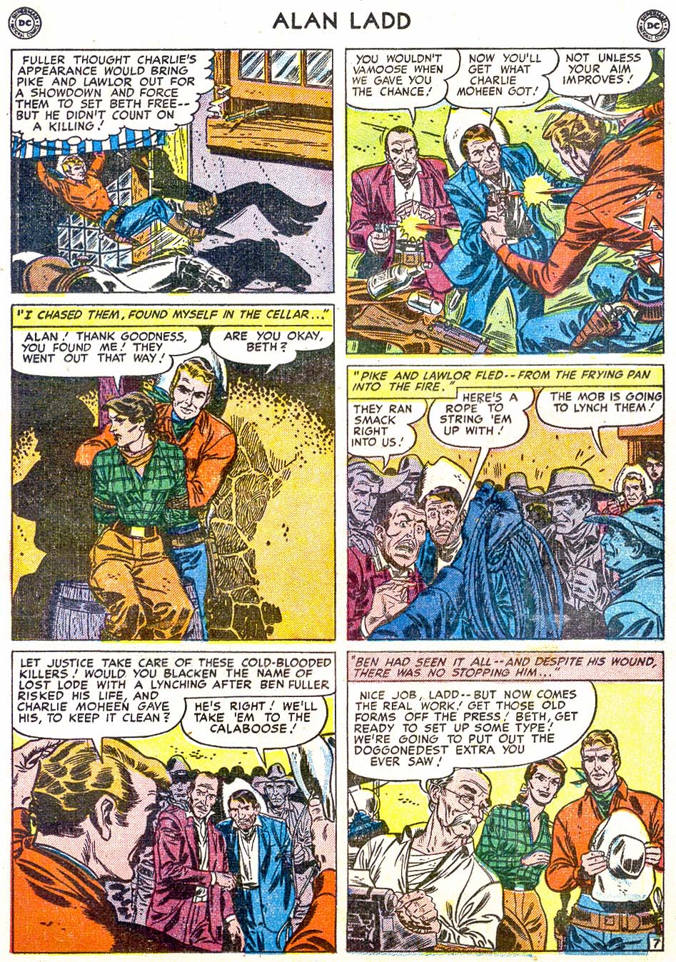 Read online Adventures of Alan Ladd comic -  Issue #6 - 27