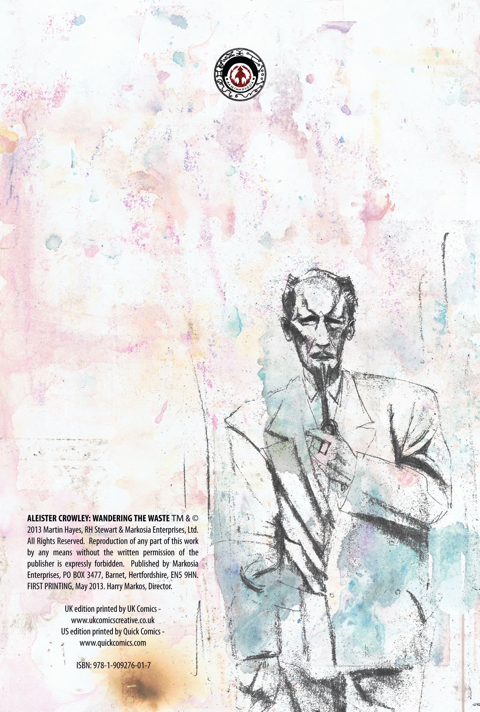 Read online Aleister Crowley: Wandering the Waste comic -  Issue # TPB - 3