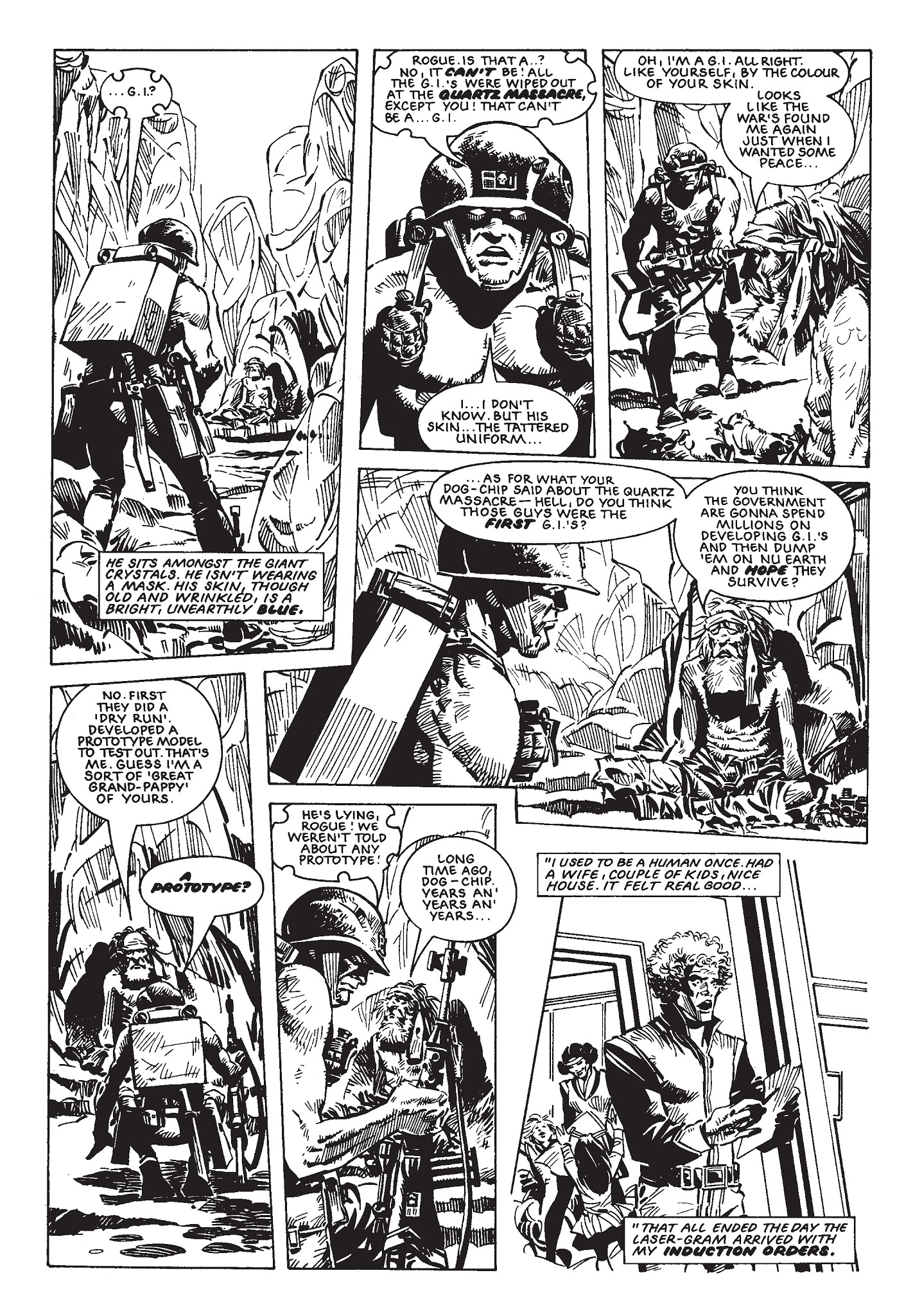 Read online Rogue Trooper: Tales of Nu-Earth comic -  Issue # TPB 1 - 390
