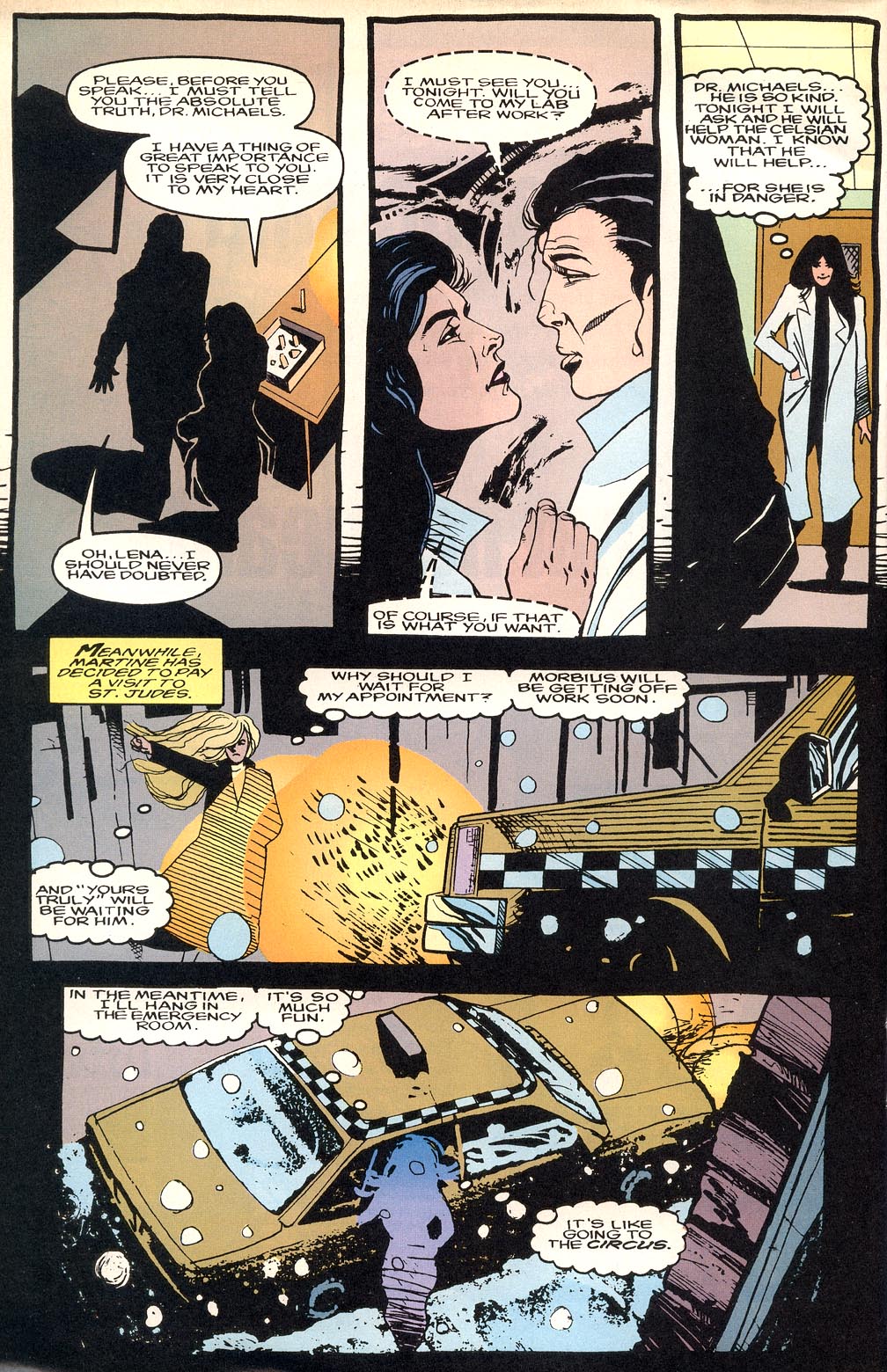 Read online Morbius: The Living Vampire (1992) comic -  Issue #30 - 17