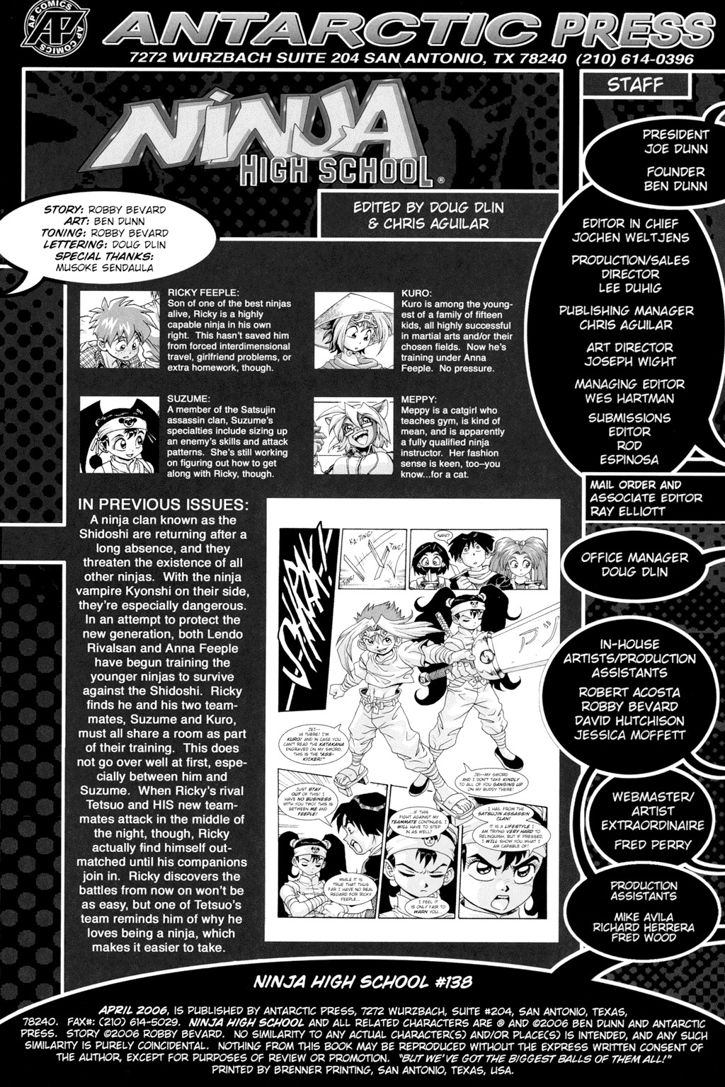 Read online Ninja High School (1986) comic -  Issue #138 - 2