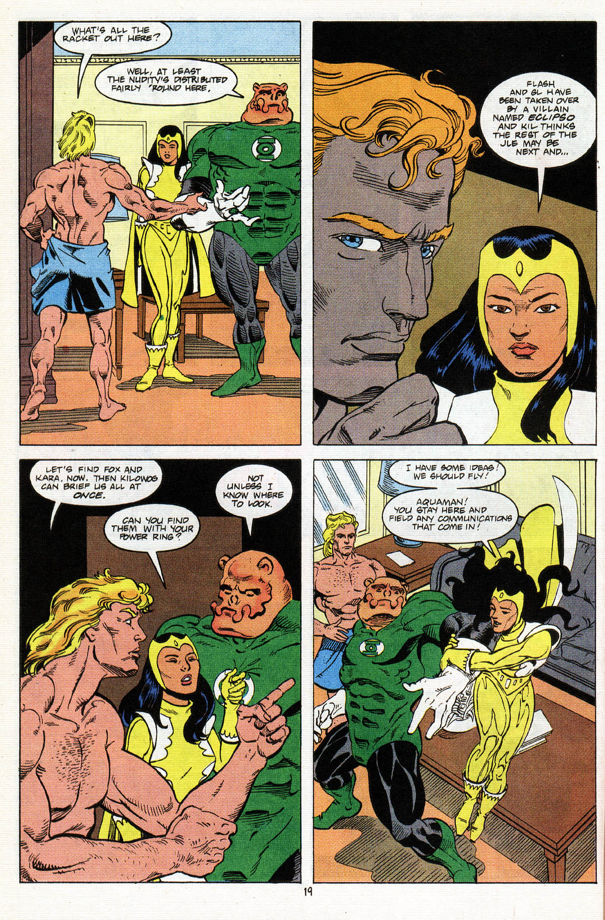 Read online Justice League Europe comic -  Issue # _Annual 3 - 23