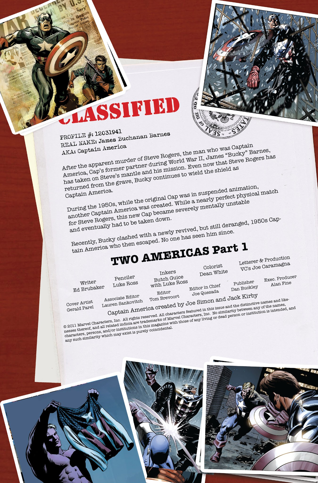 Read online Captain America (1968) comic -  Issue #602 - 2