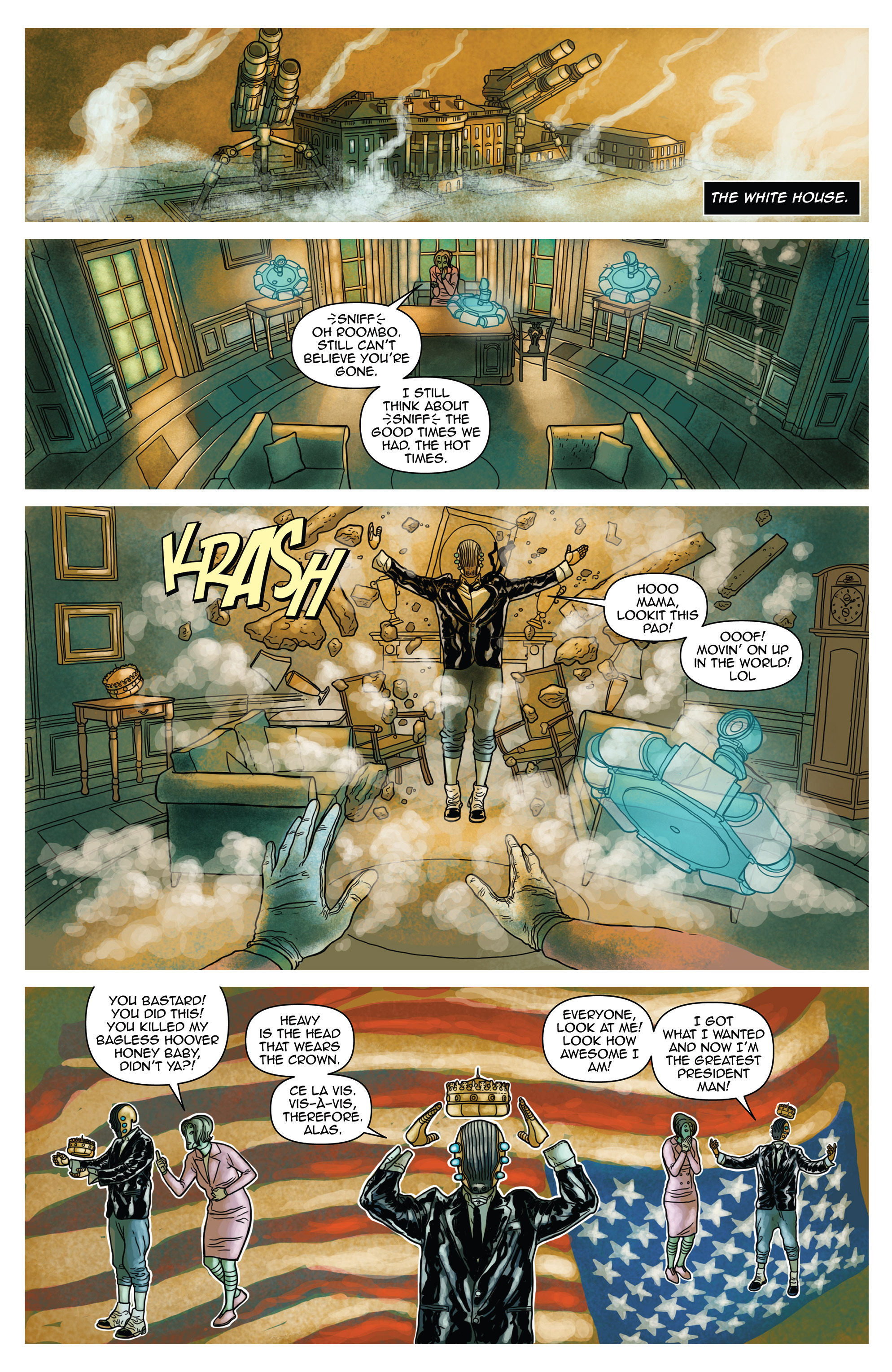 Read online D4VEocracy comic -  Issue #3 - 19