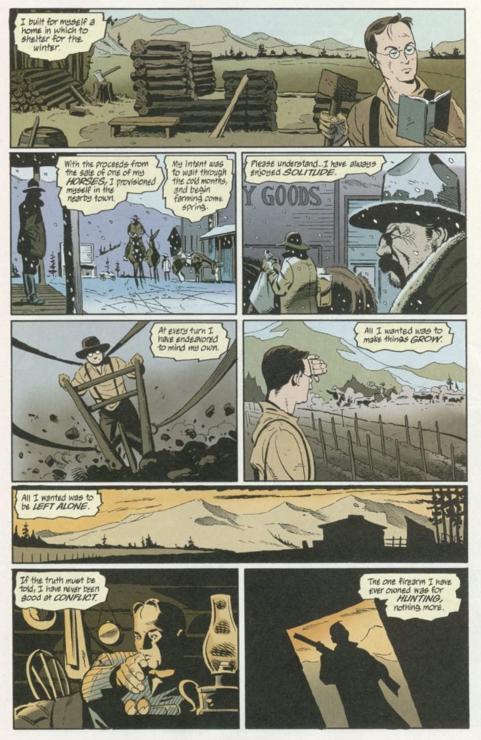Read online Weird Western Tales (2001) comic -  Issue #1 - 20