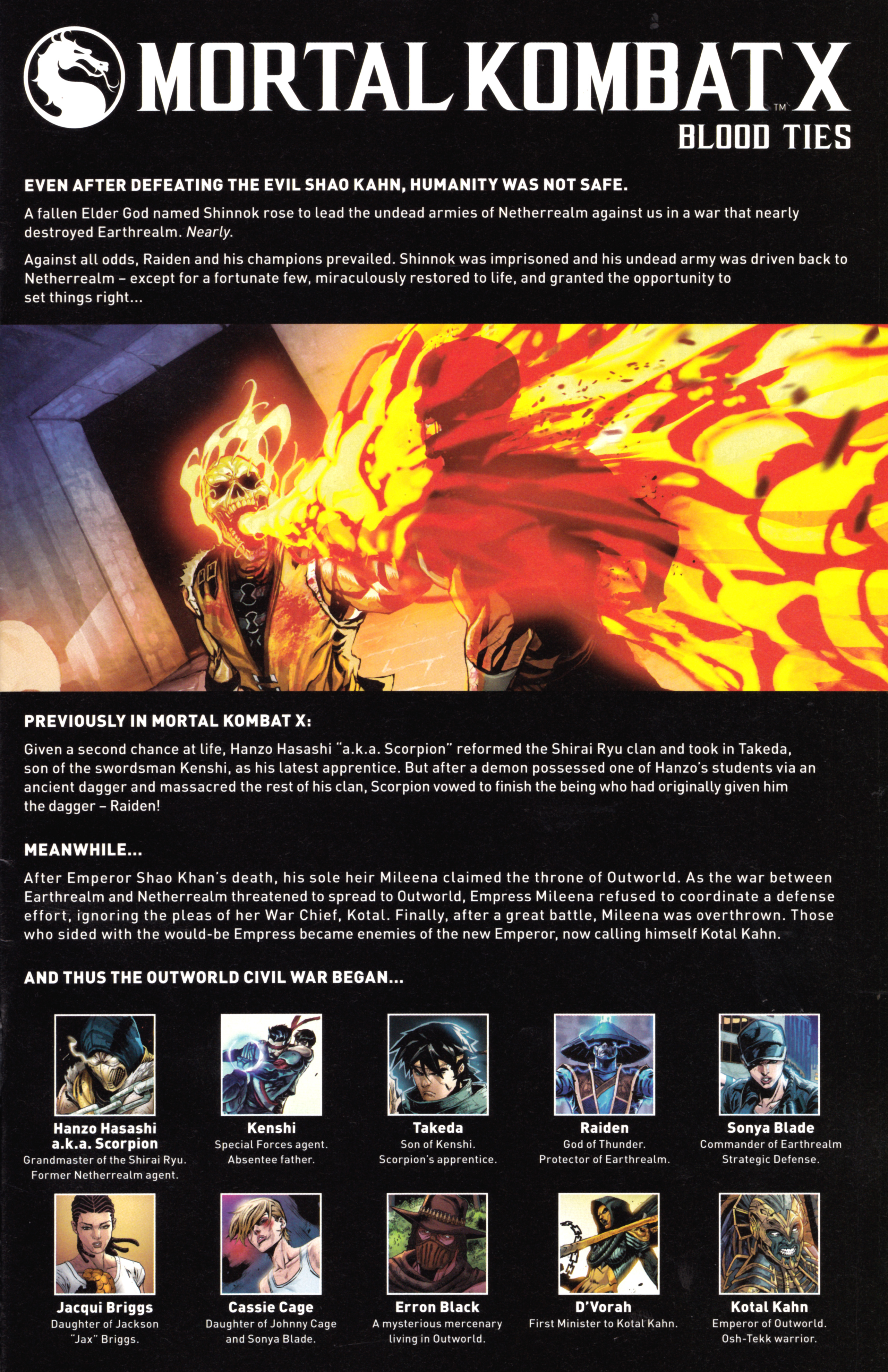 Read online Mortal Kombat X [II] comic -  Issue #2 - 3