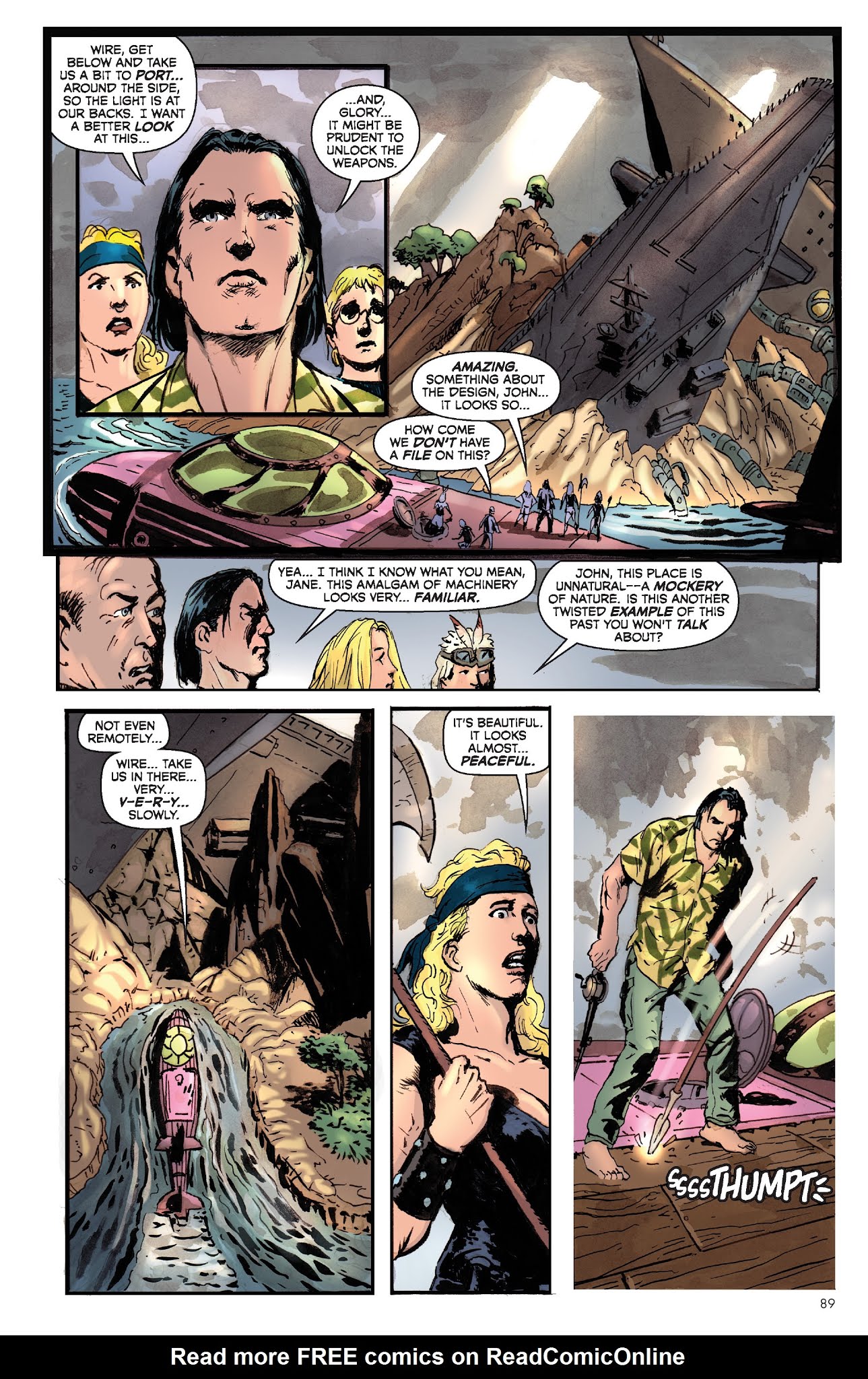 Read online The Once and Future Tarzan comic -  Issue # TPB - 90
