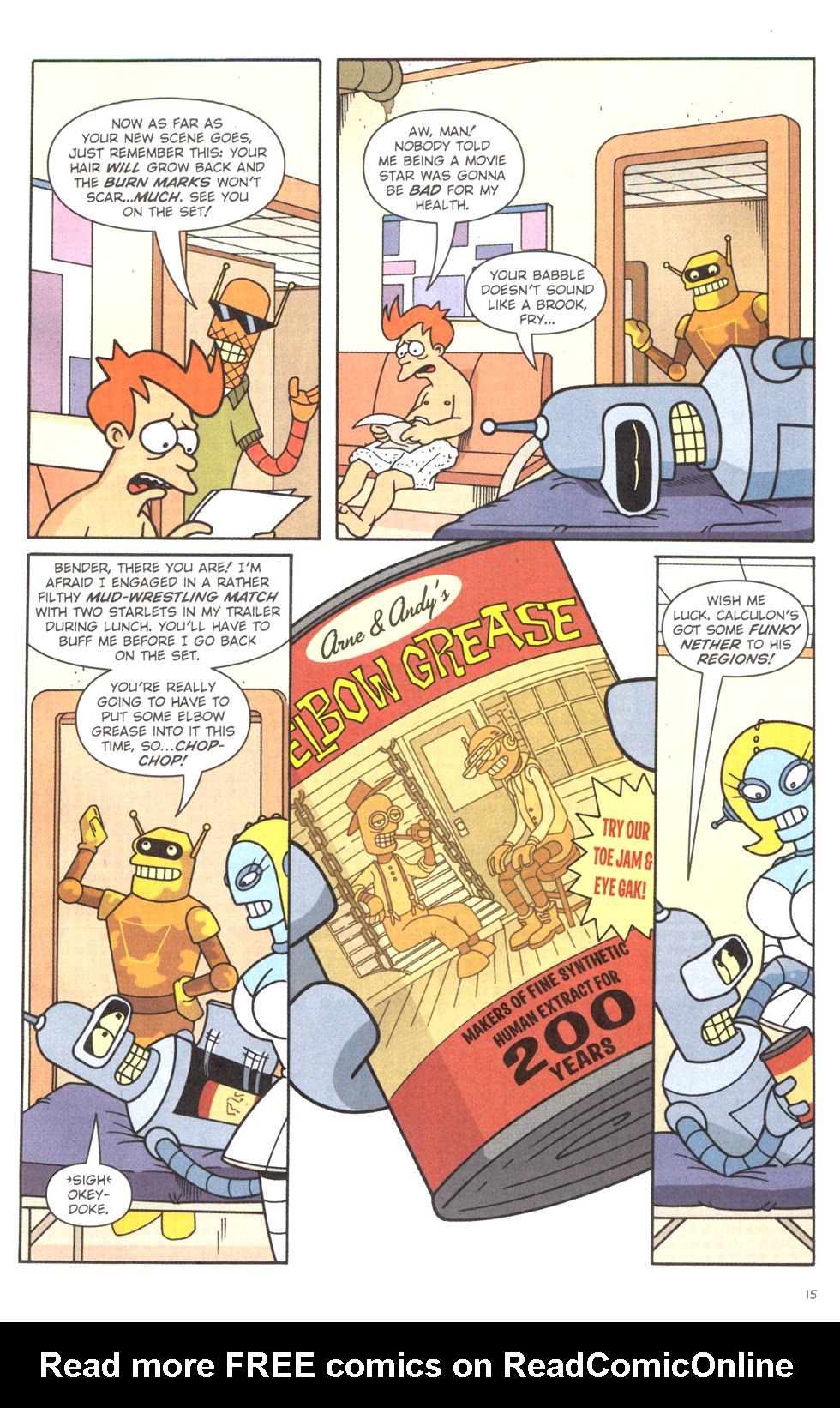 Read online Futurama Comics comic -  Issue #15 - 16