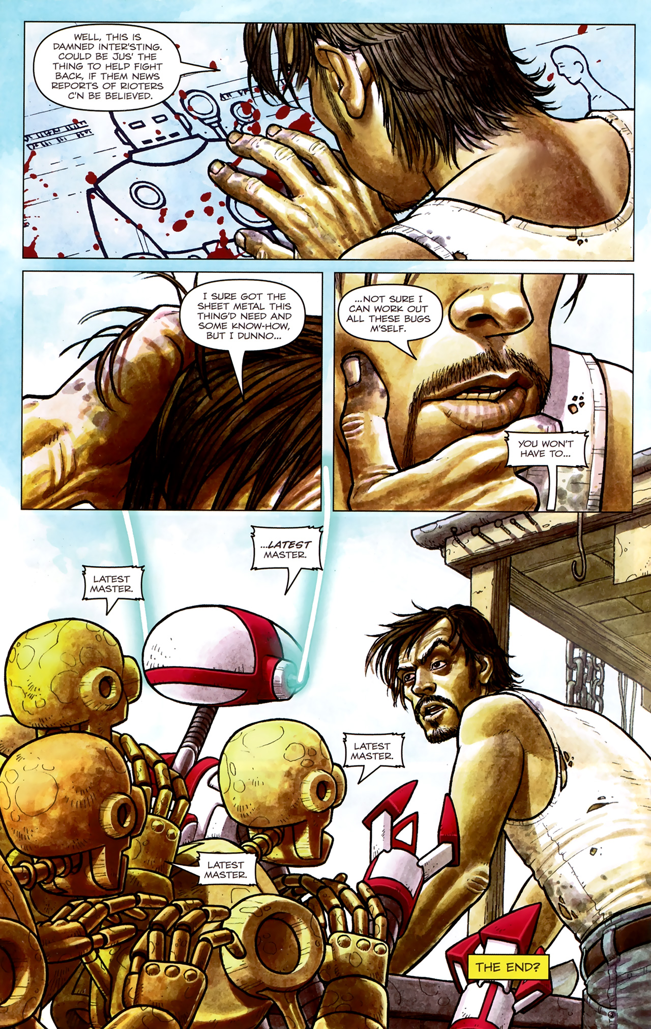 Read online Zombies vs. Robots Aventure comic -  Issue #4 - 15