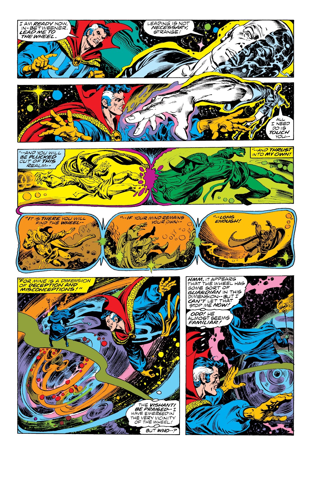 Doctor Strange Epic Collection: Infinity War issue Alone Against Eternity (Part 5) - Page 30