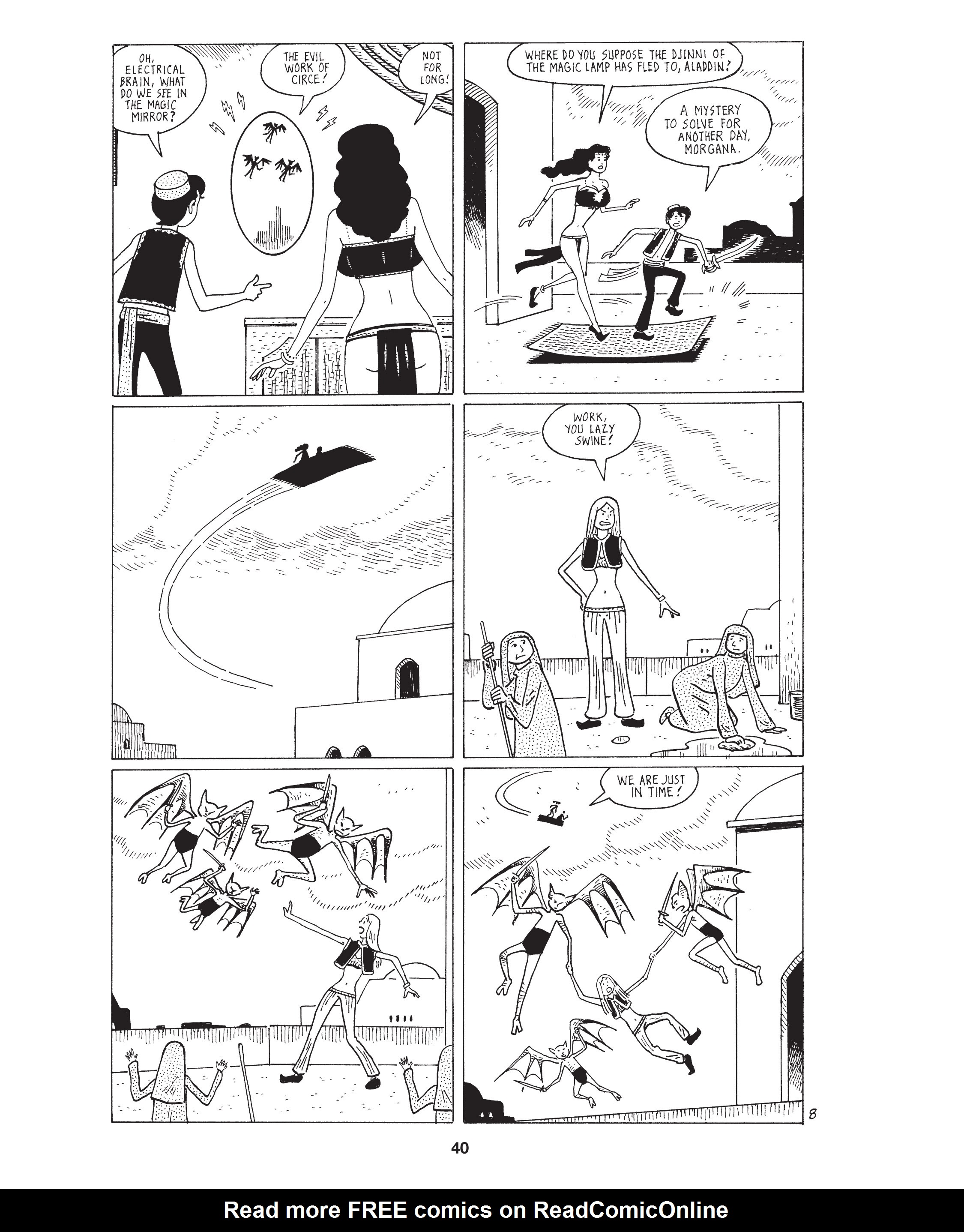 Read online Love and Rockets: New Stories comic -  Issue #7 - 41