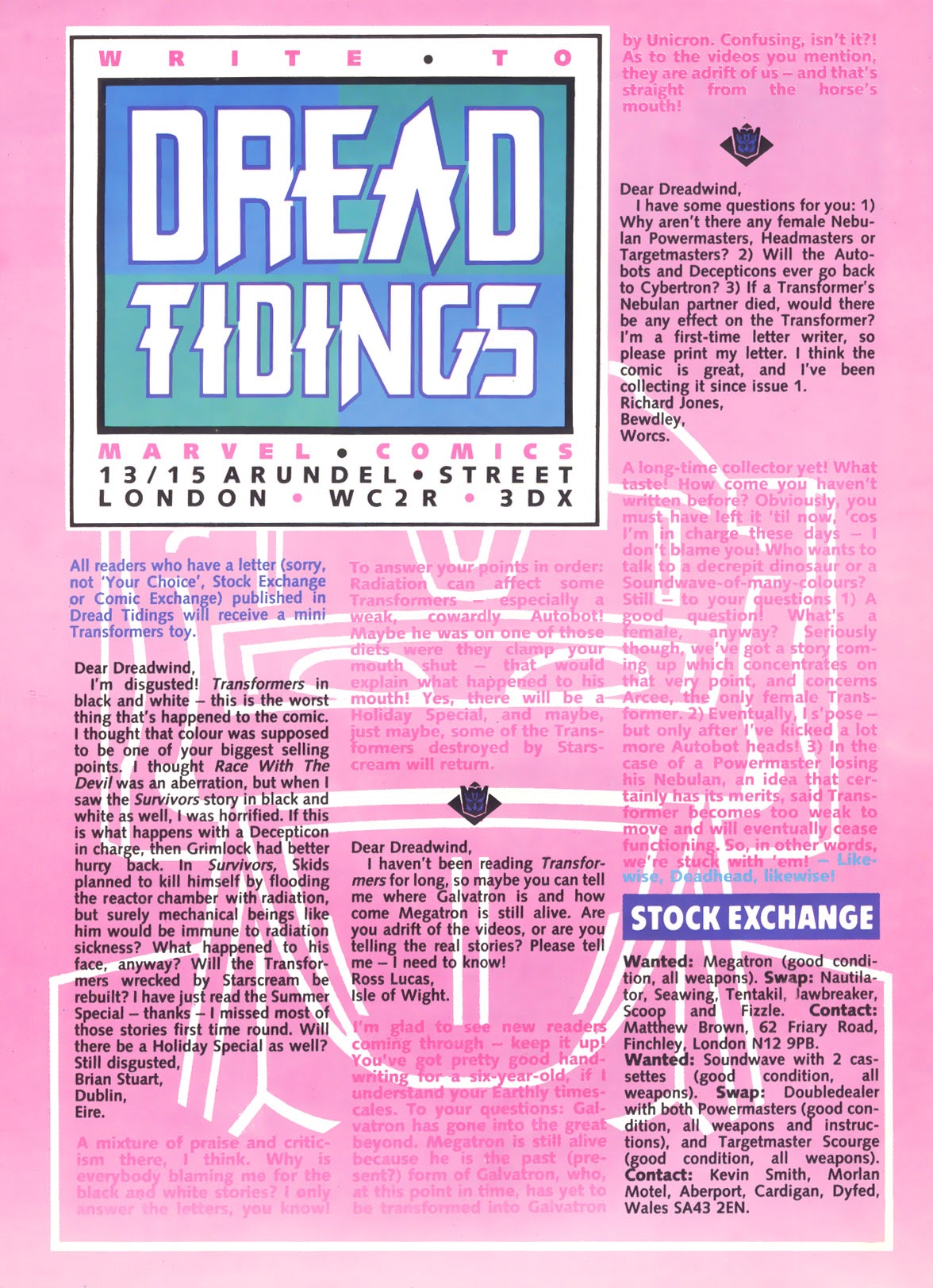 Read online The Transformers (UK) comic -  Issue #226 - 12