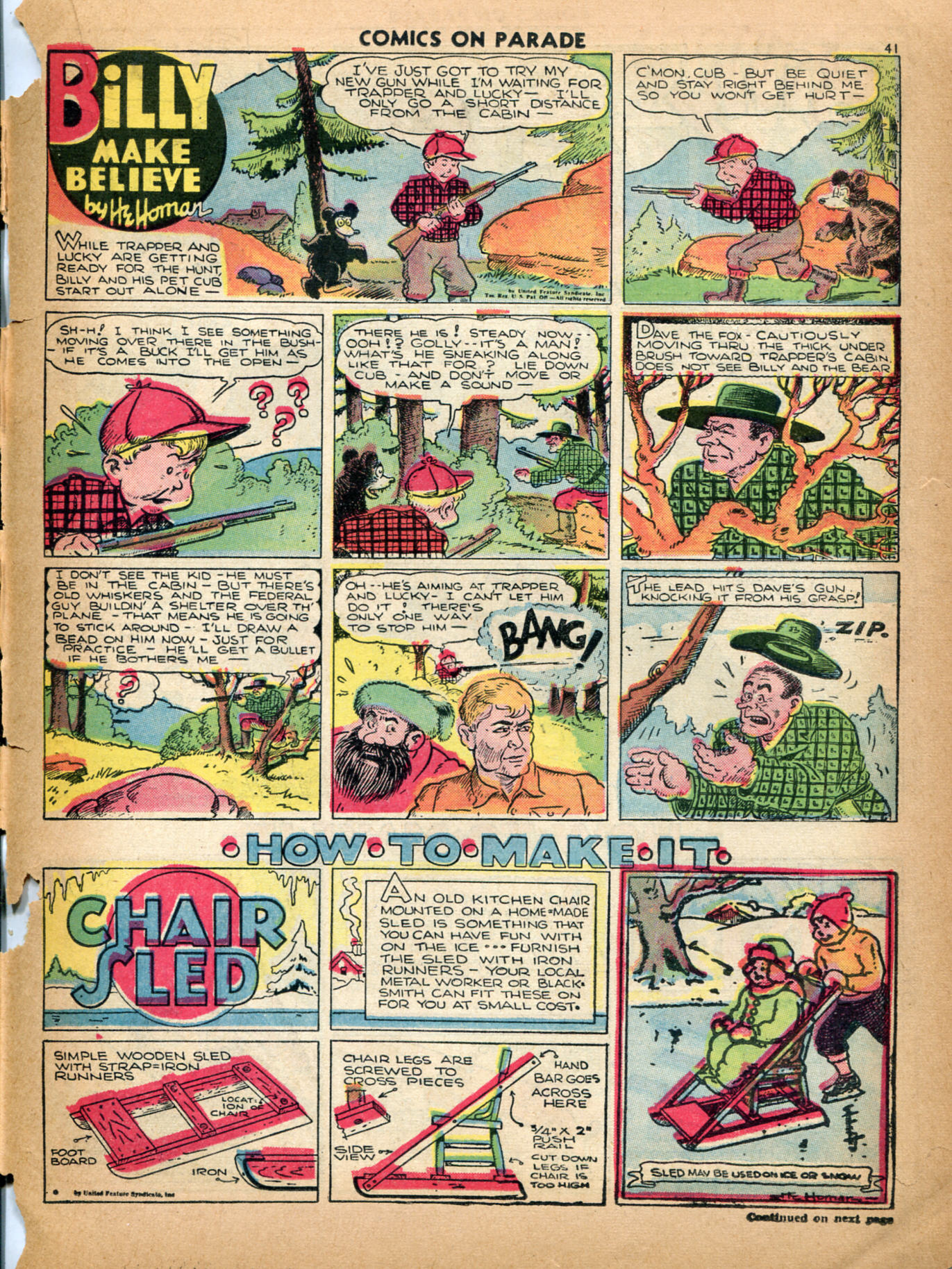 Read online Comics on Parade comic -  Issue #16 - 31