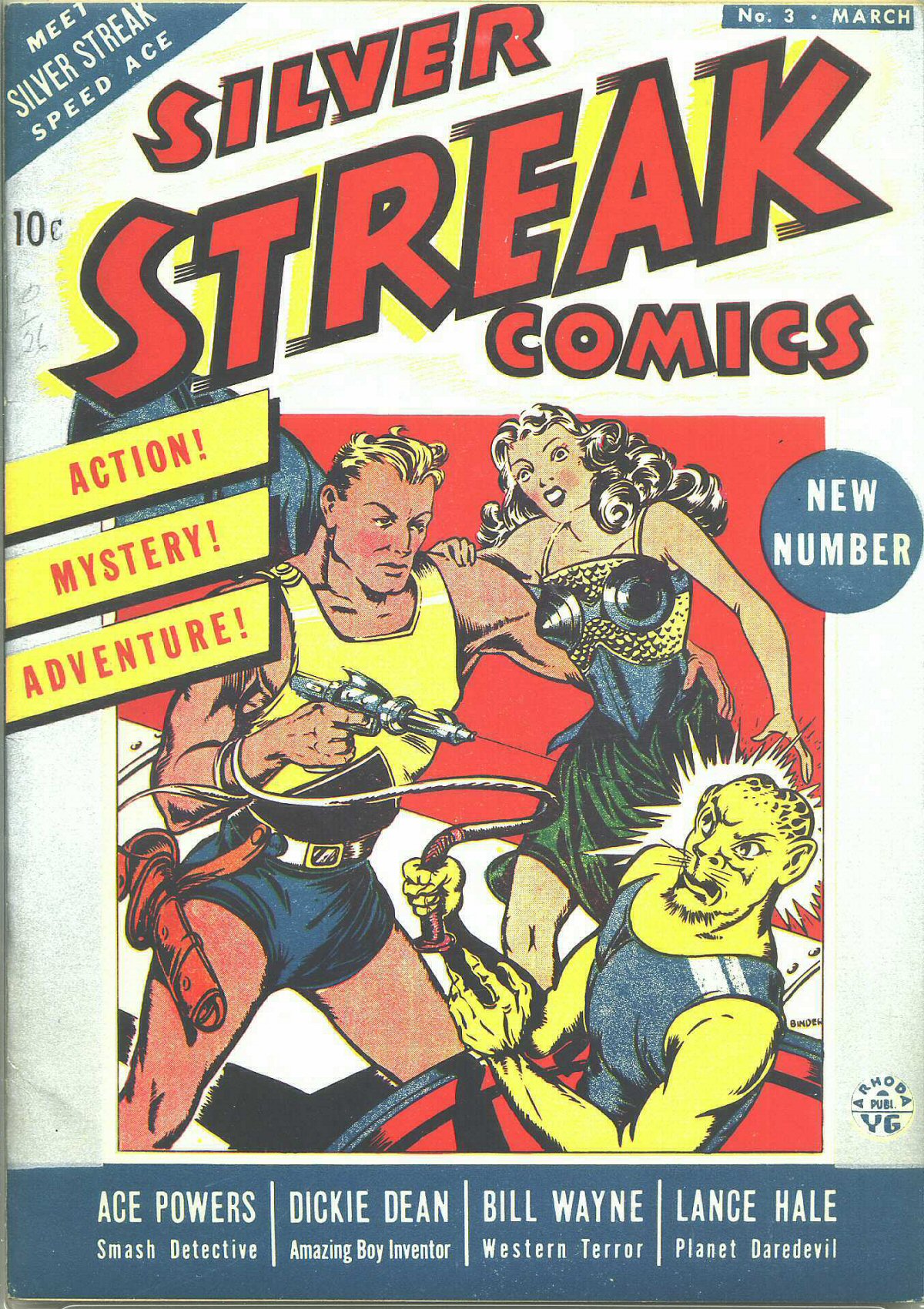 Read online Silver Streak Comics comic -  Issue #3 - 2