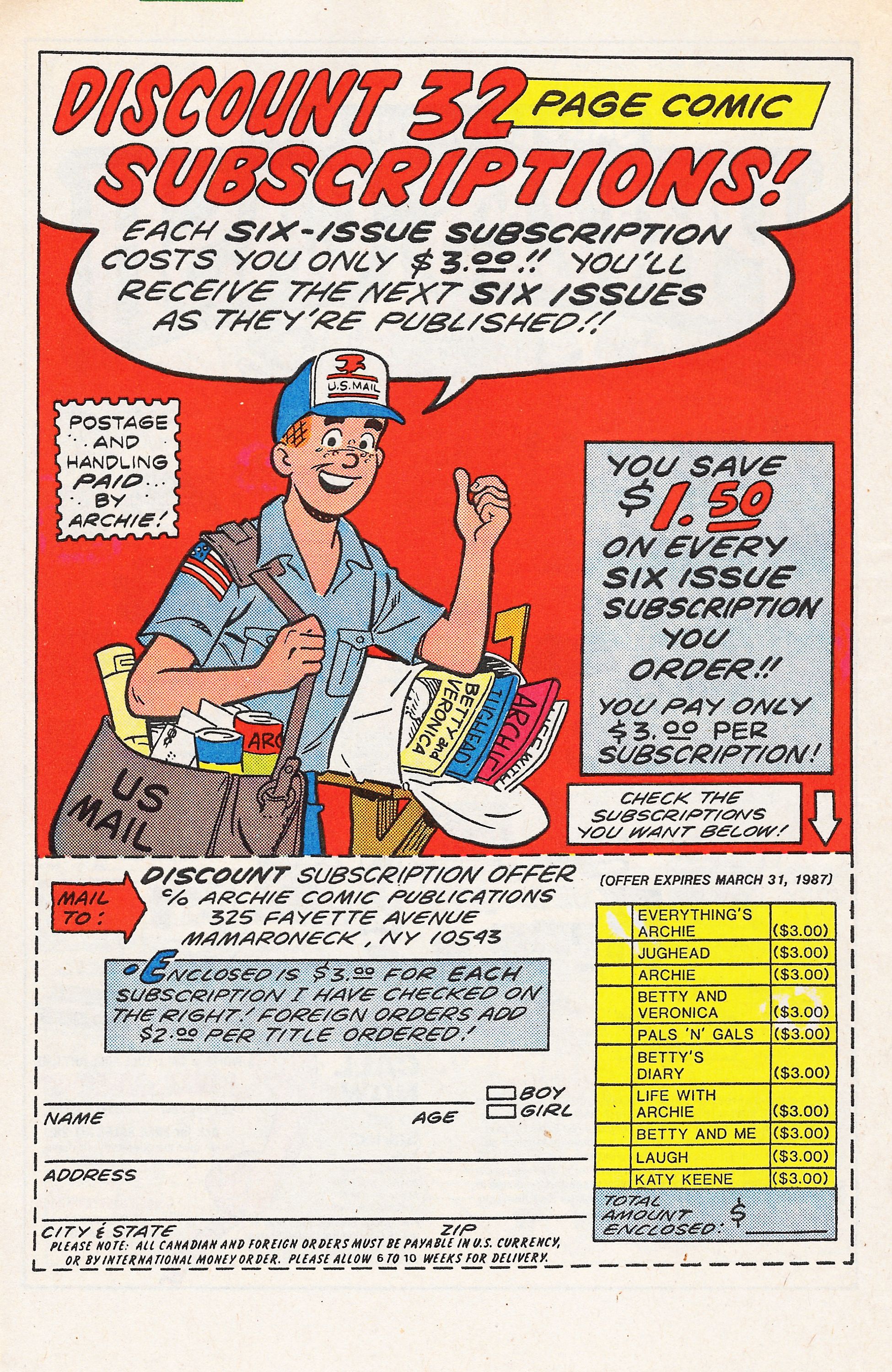 Read online Archie's Pals 'N' Gals (1952) comic -  Issue #187 - 10