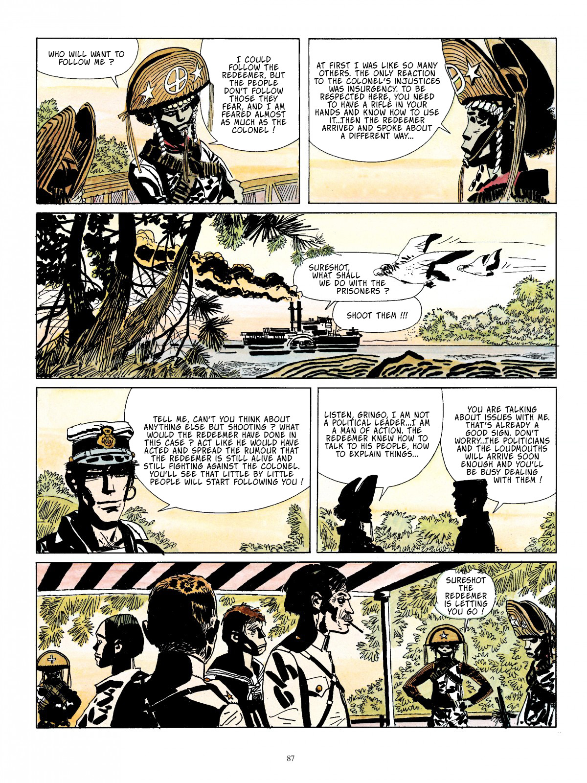 Read online Corto Maltese comic -  Issue # TPB 3 - 74