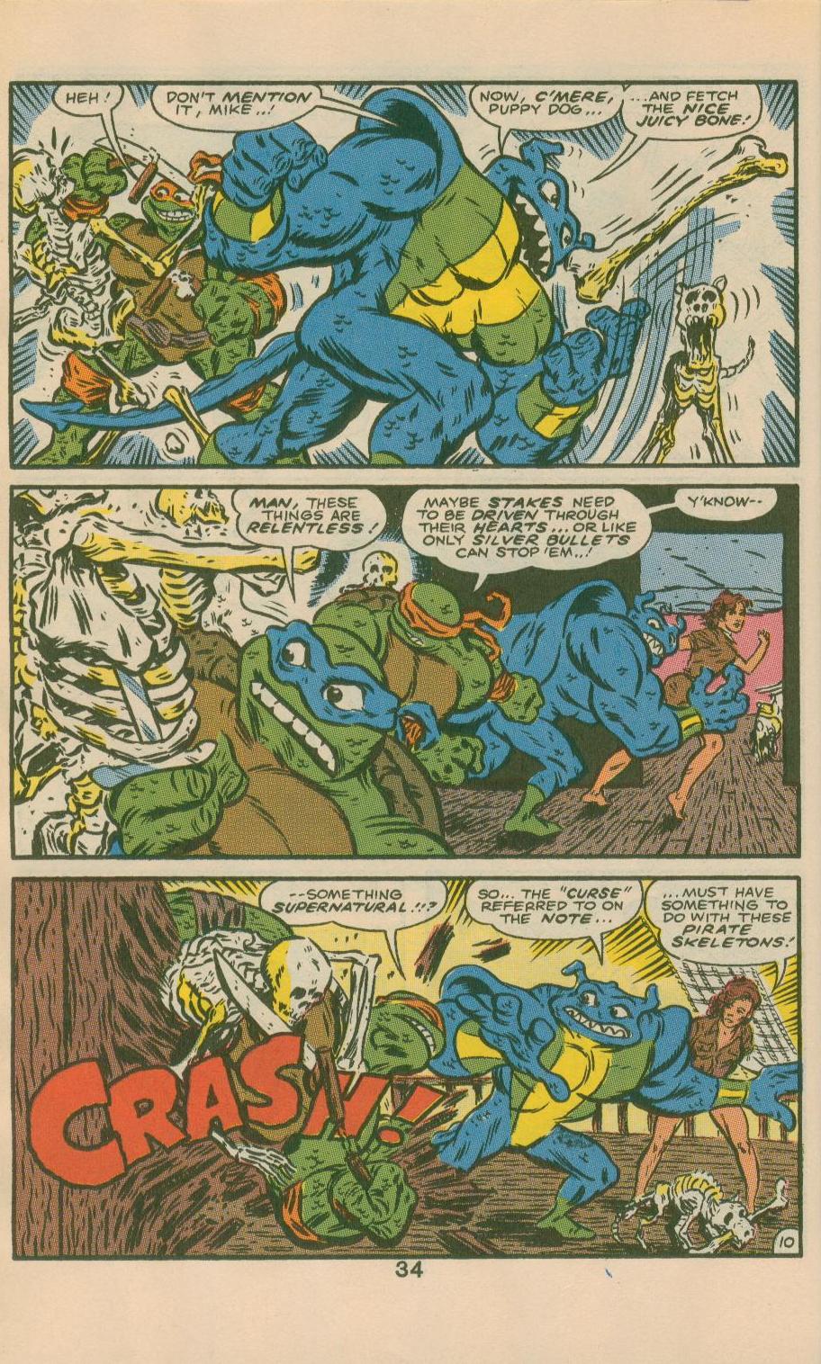 Teenage Mutant Ninja Turtles Adventures (1989) issue Spring 1991 - Page 36