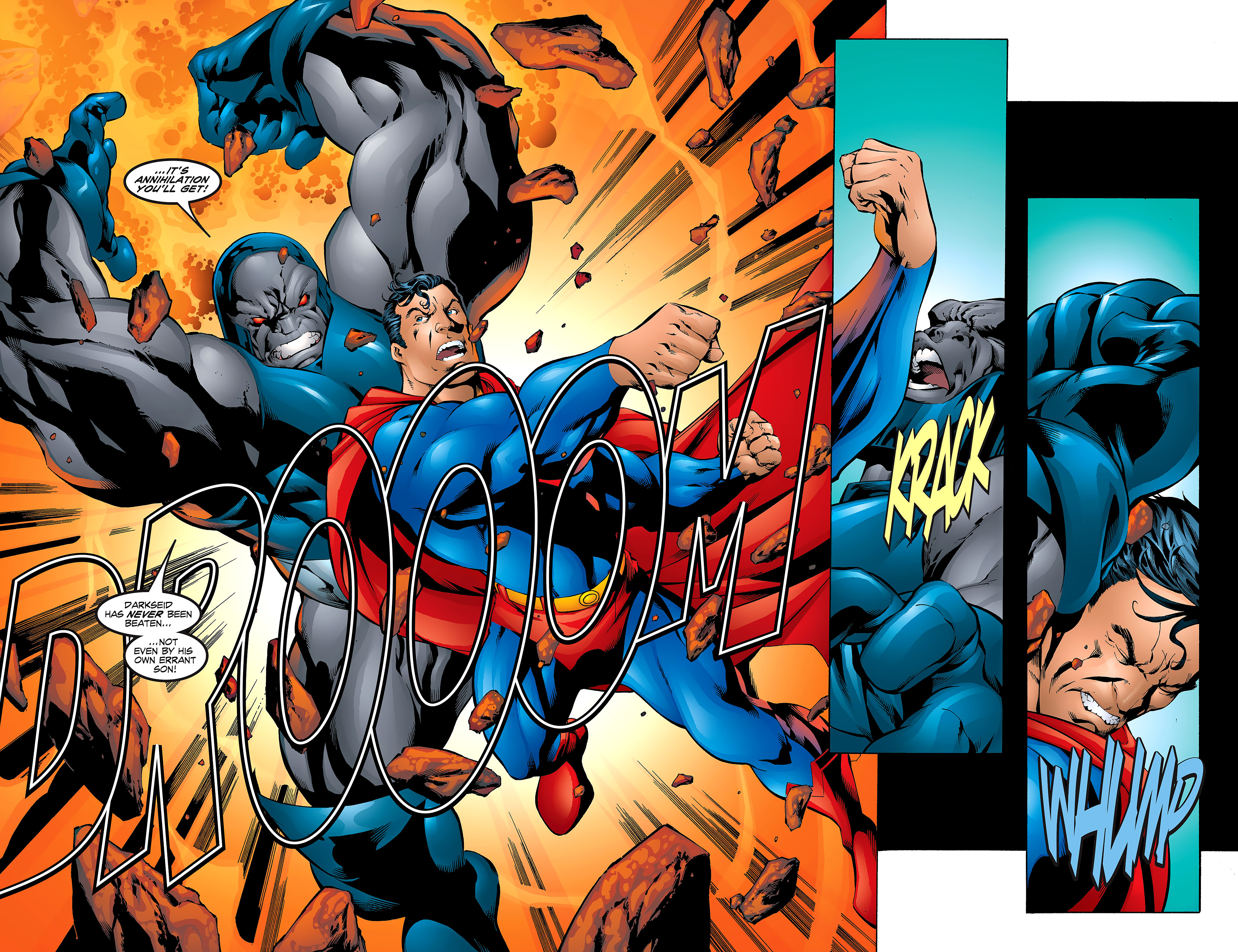 Read online Superman vs. Darkseid: Apokolips Now! comic -  Issue # Full - 14