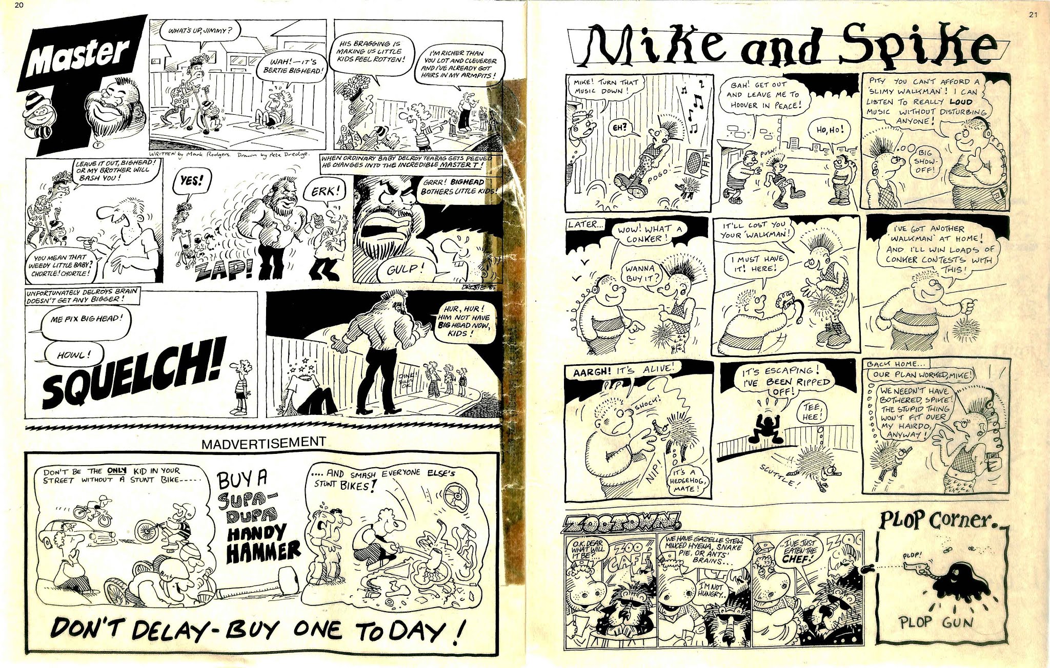 Read online Oink! comic -  Issue #0 - 11