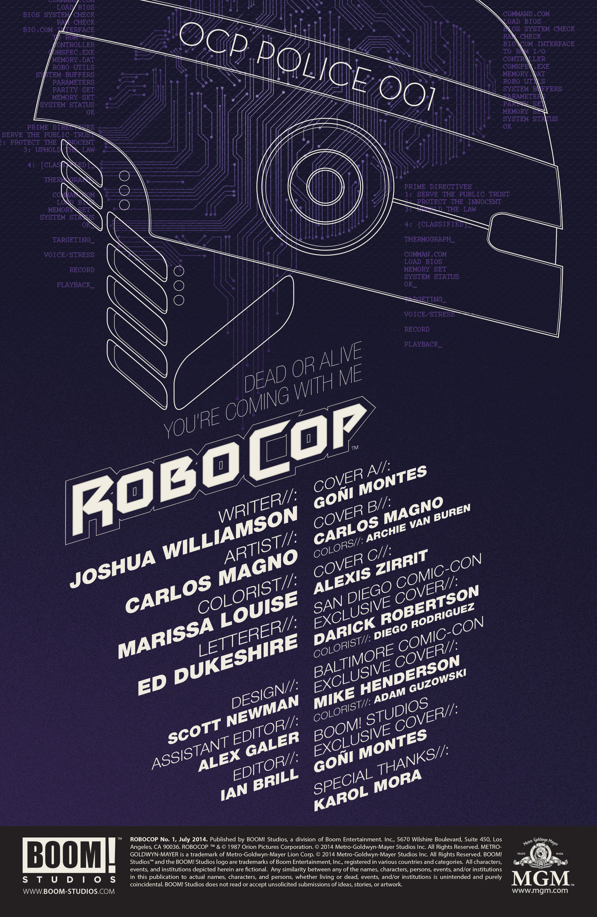 Read online RoboCop (2014) comic -  Issue #1 - 2