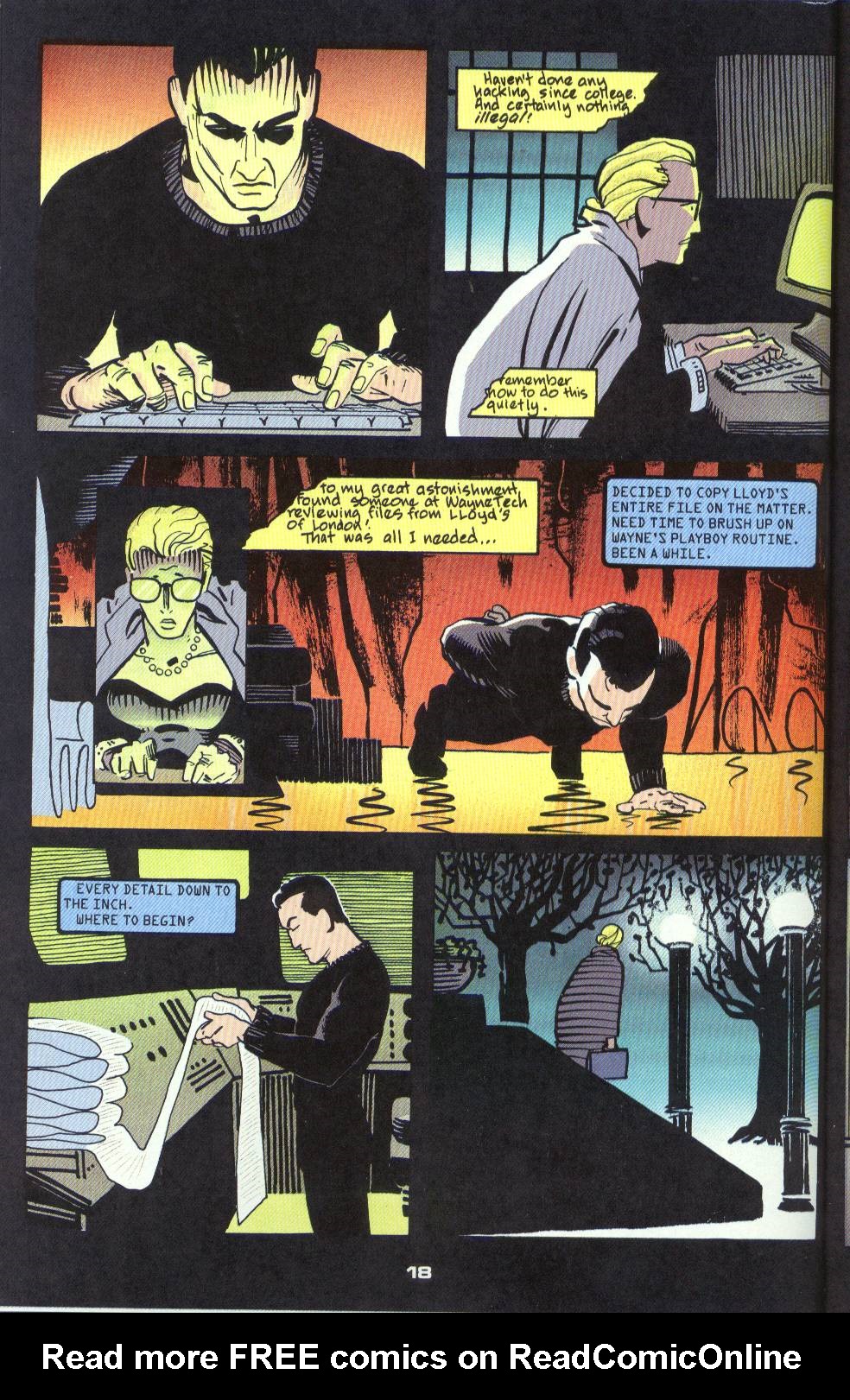 Read online Batman/Grendel comic -  Issue #2 - 20