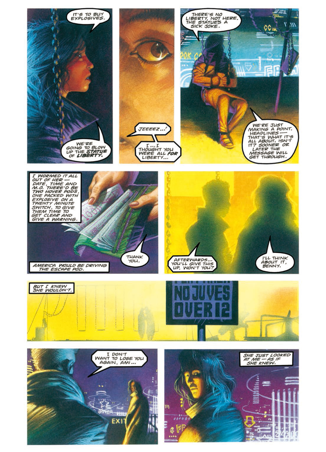 Read online Judge Dredd: America comic -  Issue # TPB - 53