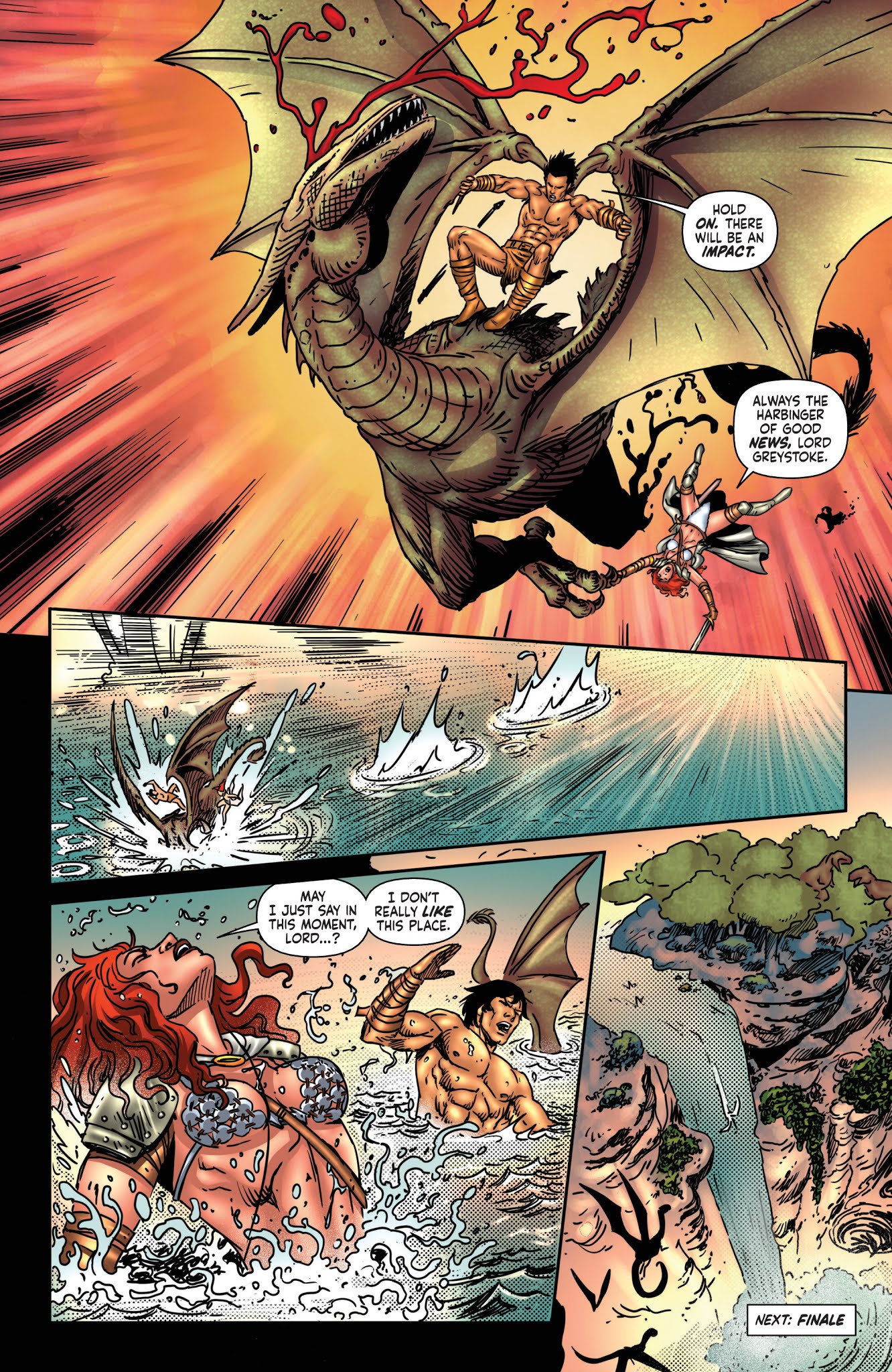 Read online Red Sonja/Tarzan comic -  Issue #5 - 27