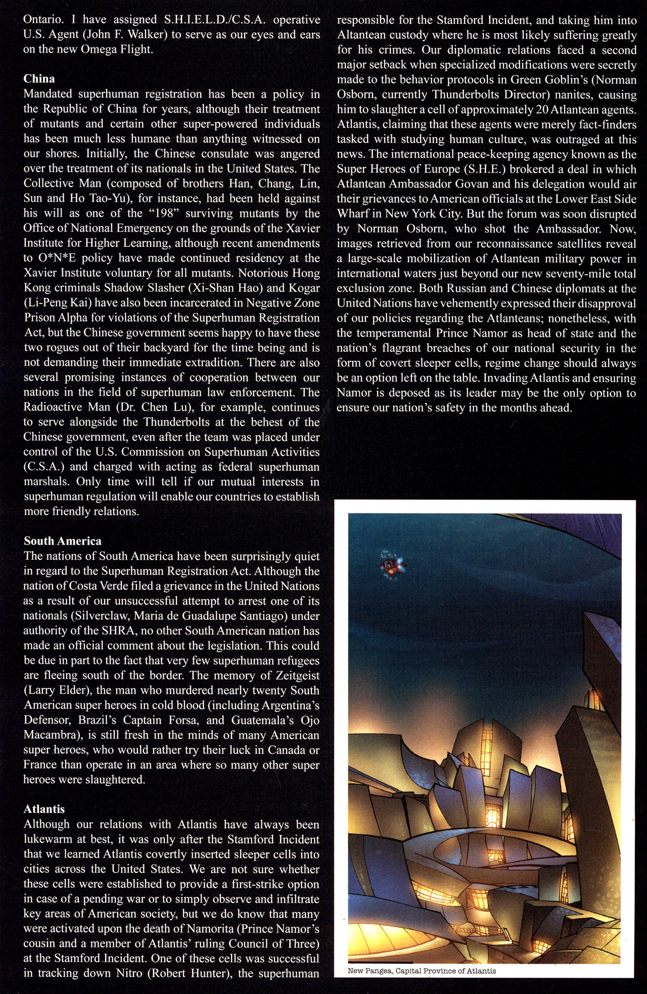 Read online Civil War: Battle Damage Report comic -  Issue # Full - 8