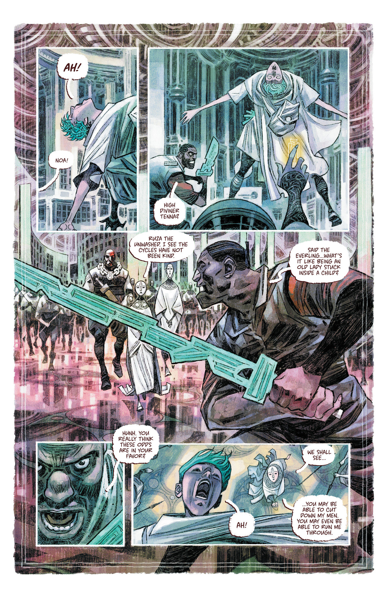 Read online Forgotten Blade comic -  Issue # TPB (Part 1) - 91