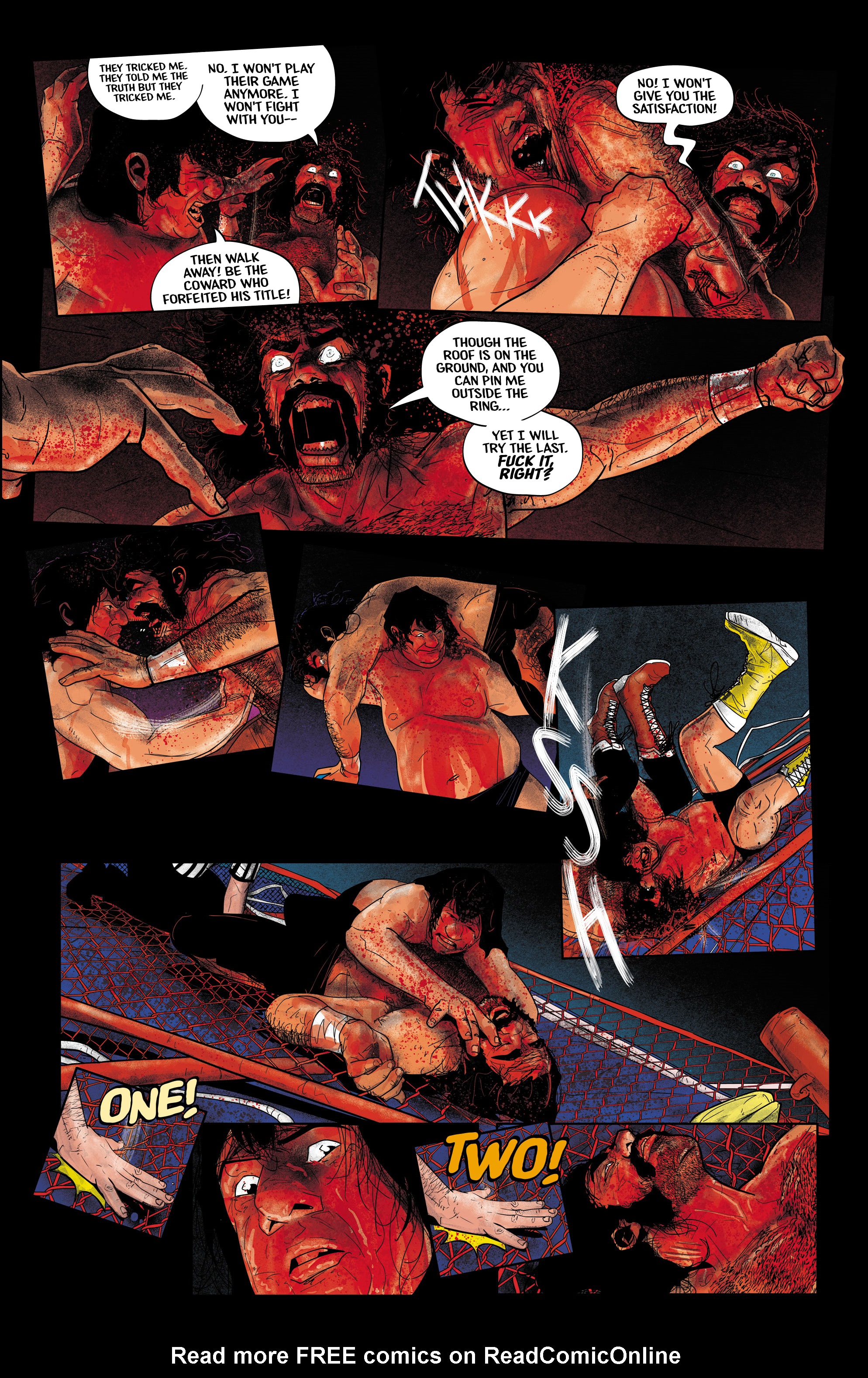 Read online The Crimson Cage comic -  Issue #5 - 21