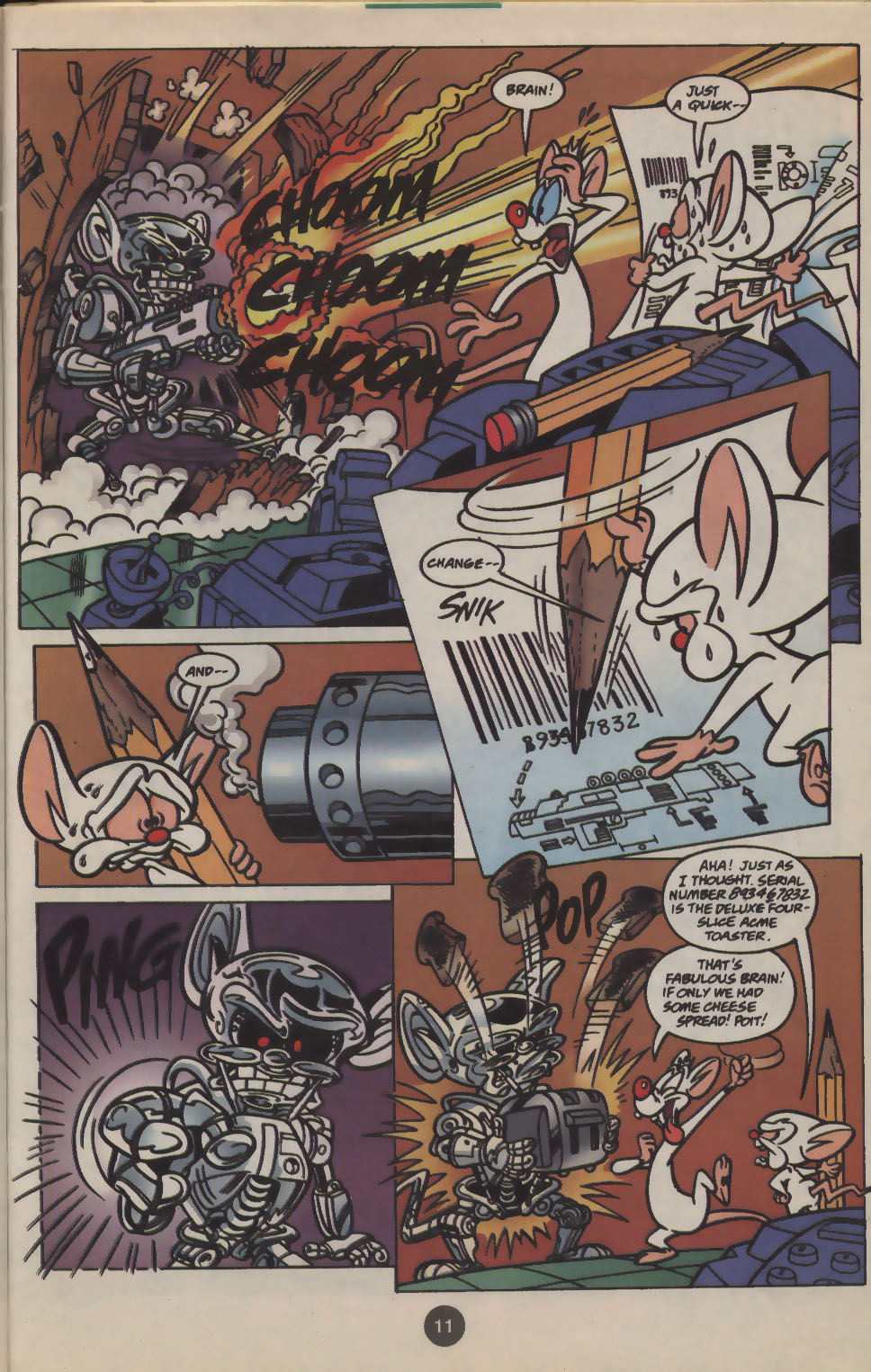 Read online Pinky and The Brain comic -  Issue #3 - 10