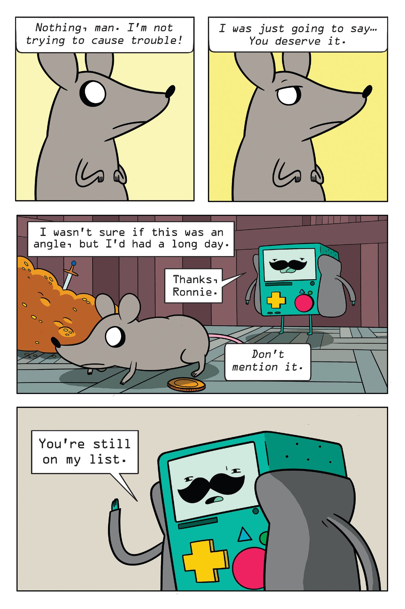 Read online Adventure Time: Masked Mayhem comic -  Issue # TPB - 143