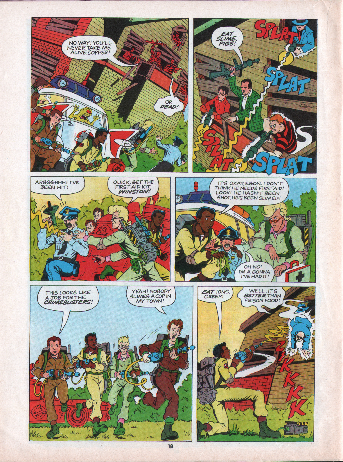 Read online The Real Ghostbusters comic -  Issue #60 - 18
