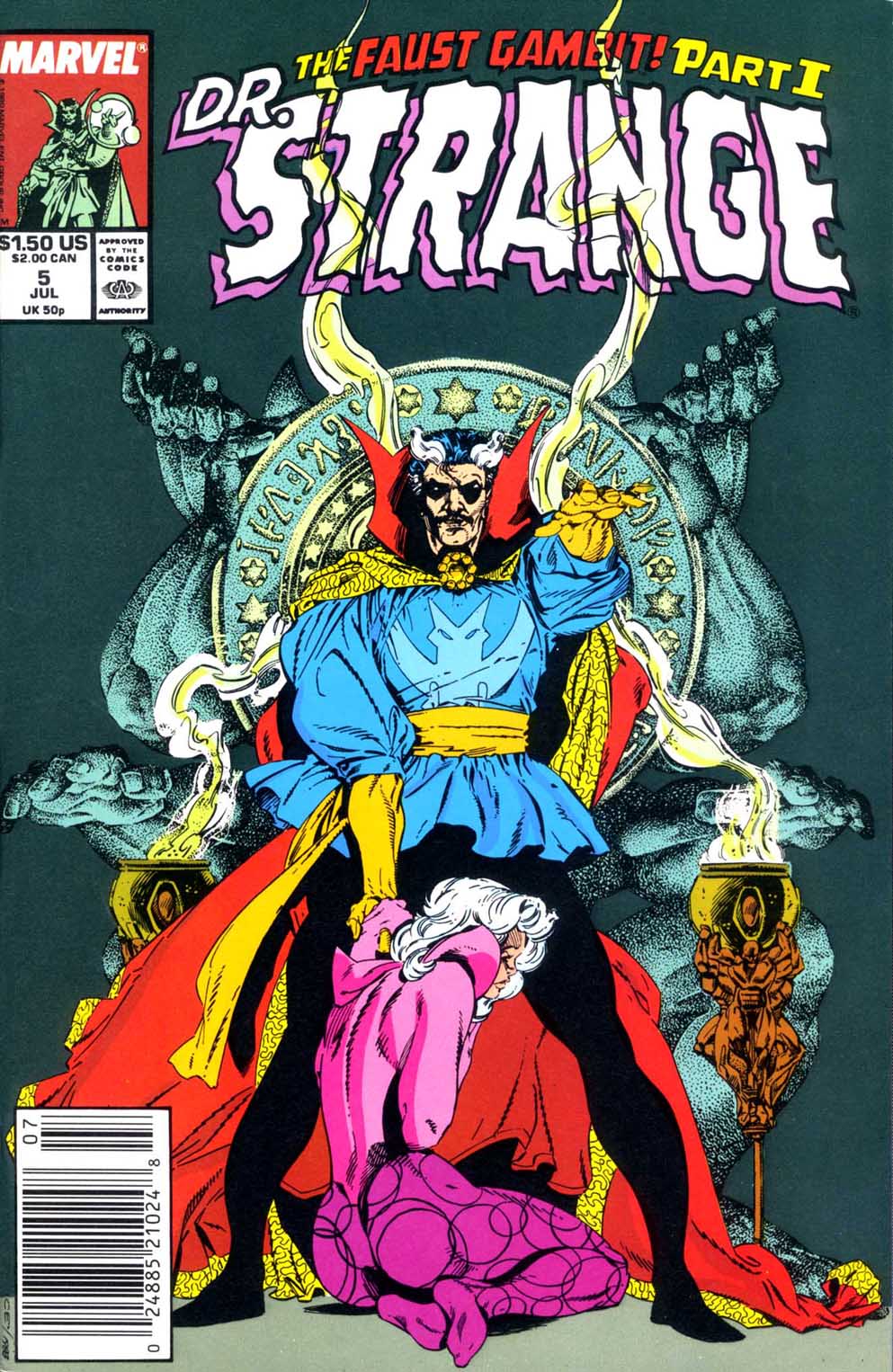 Read online Doctor Strange: Sorcerer Supreme comic -  Issue #5 - 1