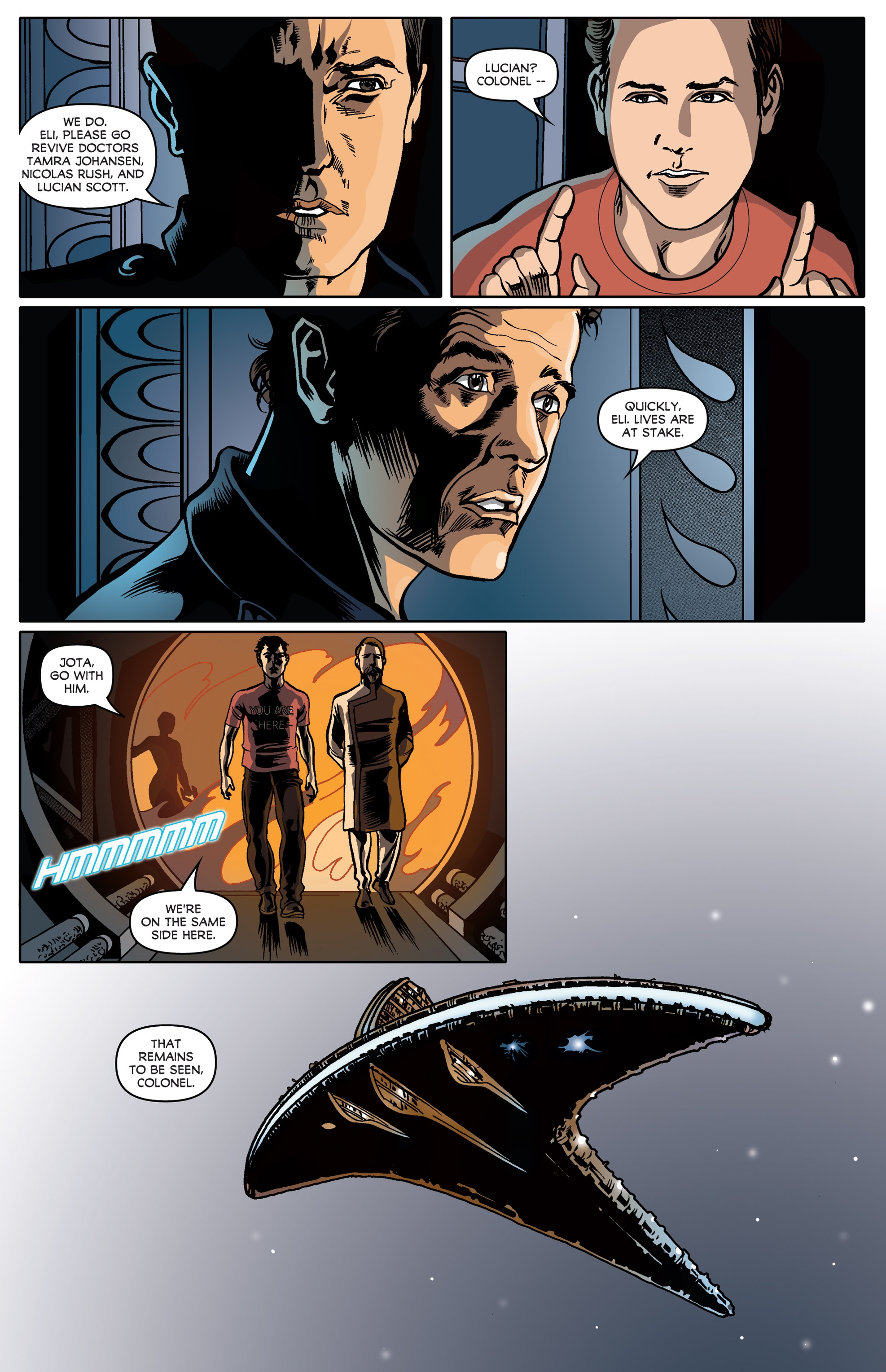 Read online Stargate Universe comic -  Issue #2 - 9