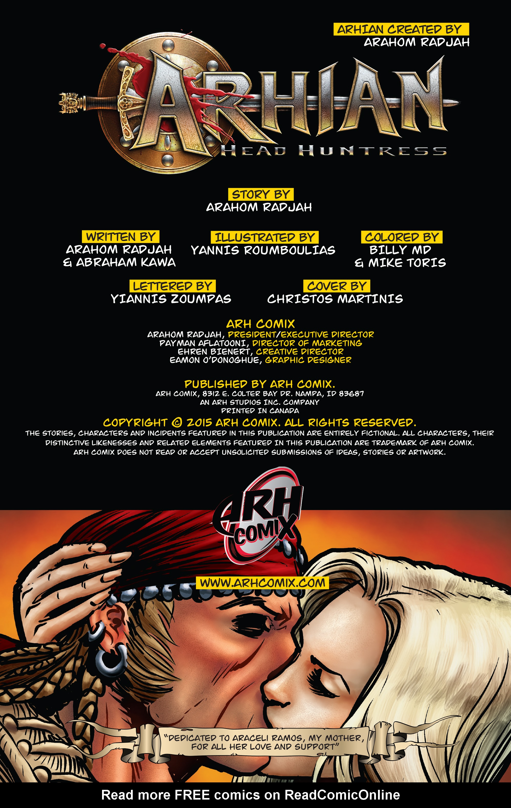 Read online Arhian: Head Huntress comic -  Issue #4 - 2