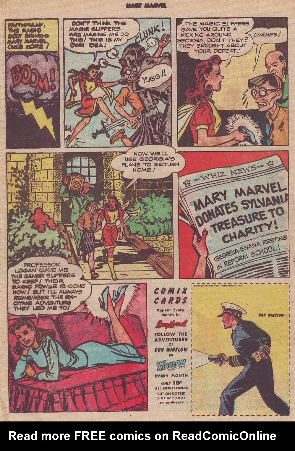 Read online Mary Marvel comic -  Issue #22 - 22